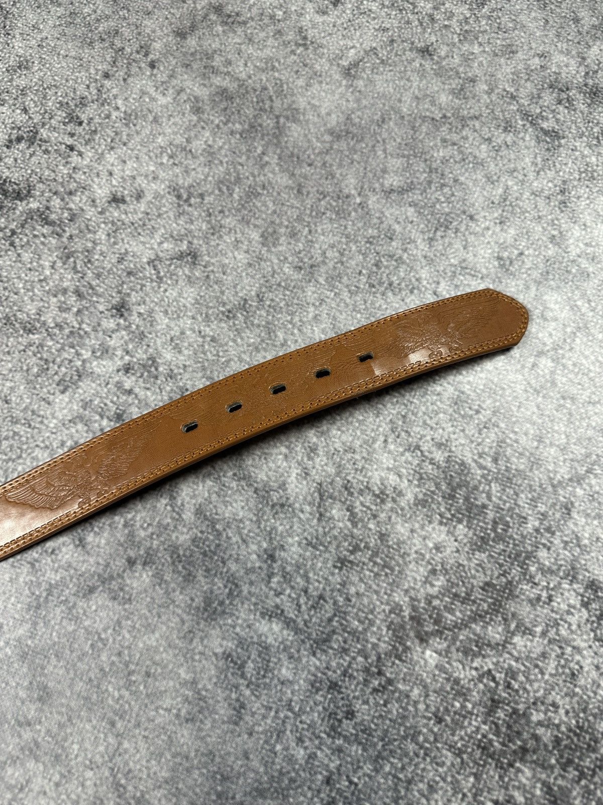 Leather Cayan Logo Birds Belts Leather Streetwear Rare Usa Casual Size ONE SIZE - 3 Thumbnail