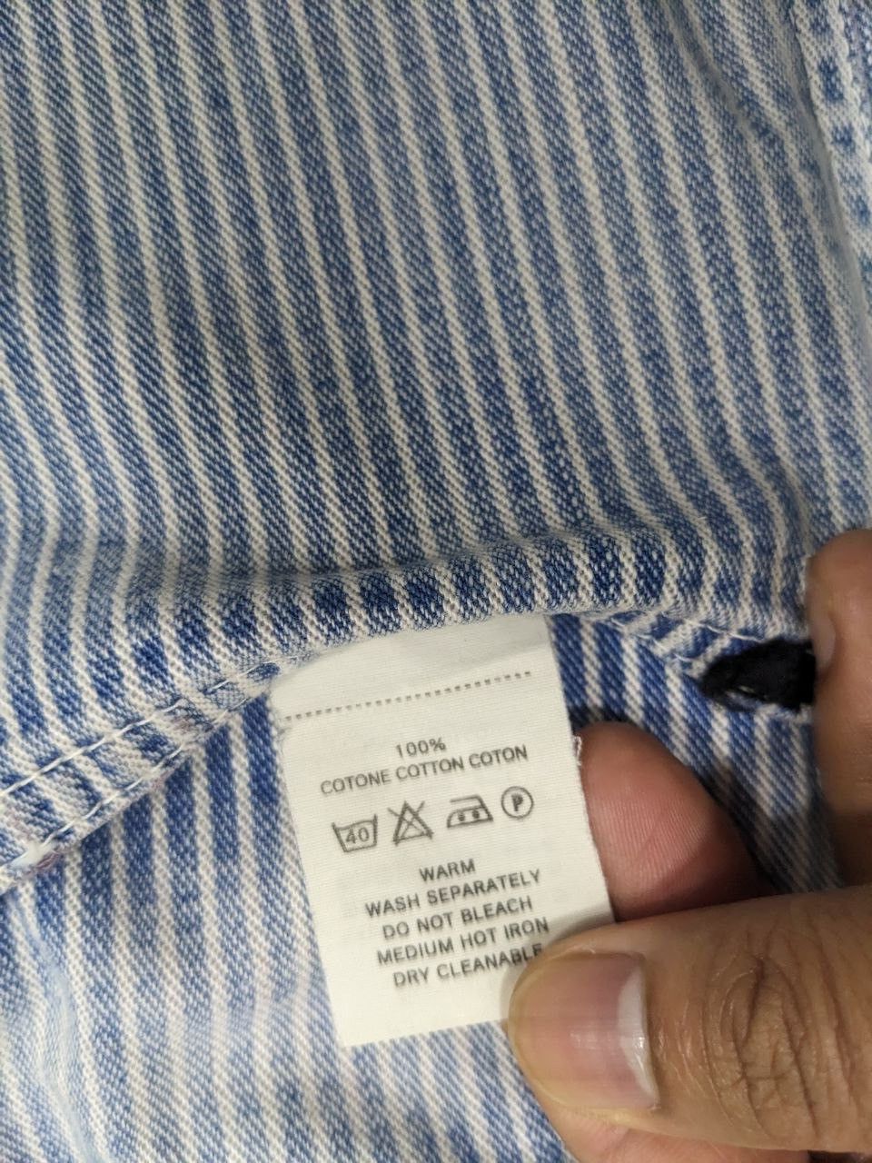 Kapital KAPITAL CENTURY DENIM HICKORY PAINTED 70’sVINTAGE BUCKLEBACK Size US 28 / EU 44 - 14 Thumbnail