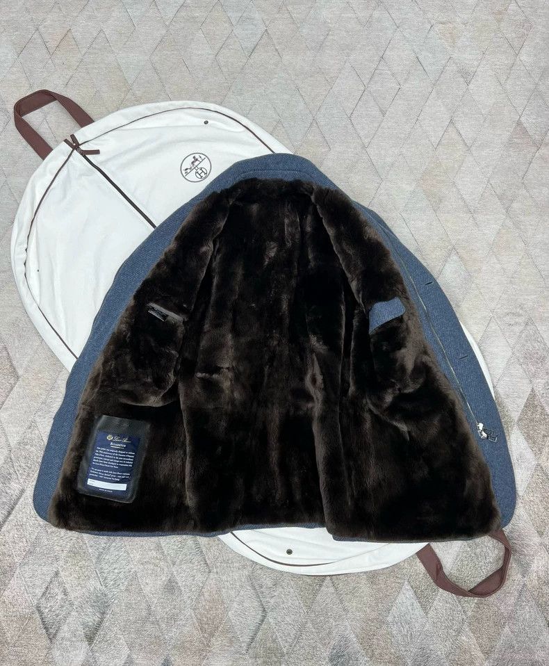 Loro Piana LORO PIANA Roadster cashmere hunting coat Size US XL / EU 56 / 4 - 5 Thumbnail