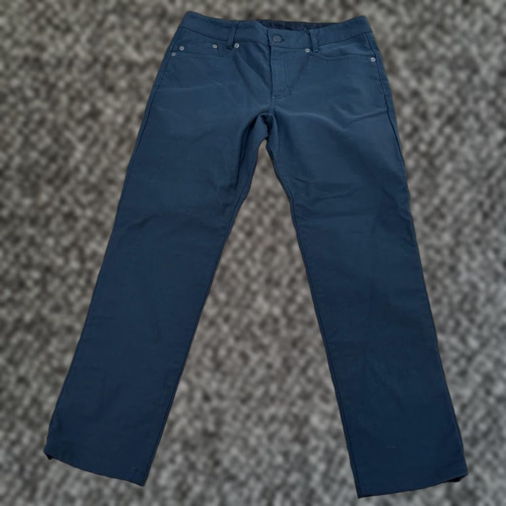 Outlier OUTLIER Pants Mens 30 x 27 Gray Workcloth Schoeller Strong Twill Canvas Chino Straight Regular Era 30 Design Size US 30 / EU 46 - 1 Thumbnail