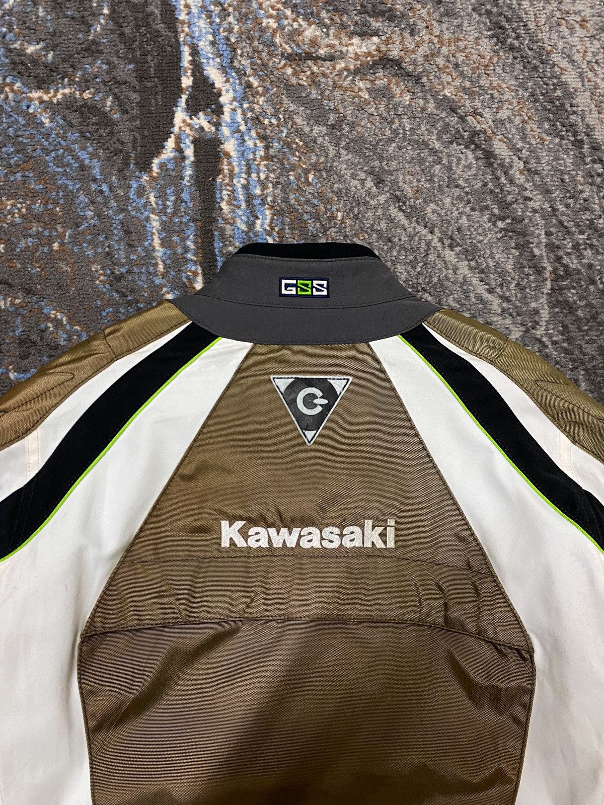 Goldwin × Japanese Brand Vintage Kawasaki by Goldwin Japan Protect Motorcycles Jacket Size US L / EU 52-54 / 3 - 10 Thumbnail