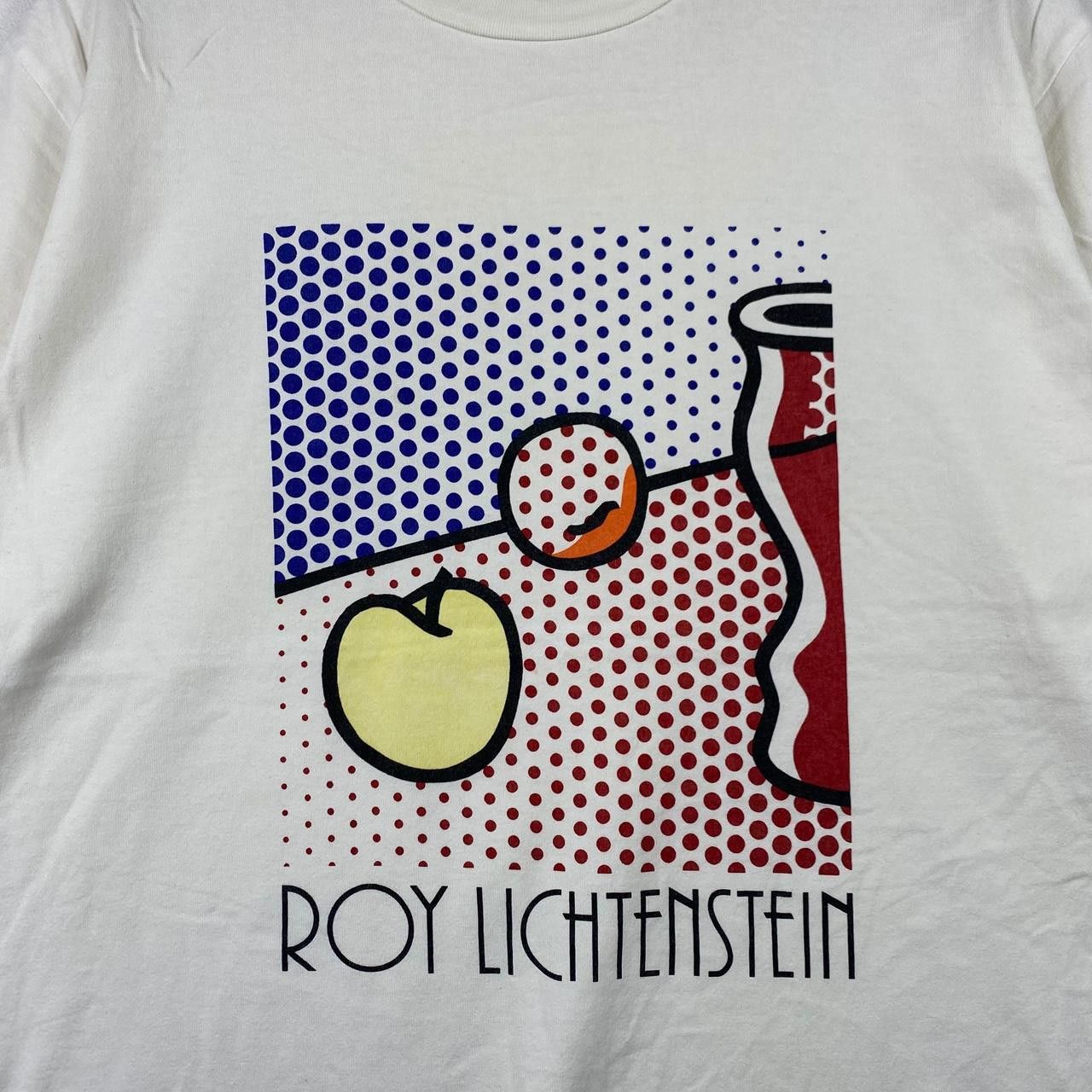 Uniqlo Vintage ROY LICHTENSTEIN Apple And Vase Pop Art Tee Shirt Size US XL / EU 56 / 4 - 3 Thumbnail