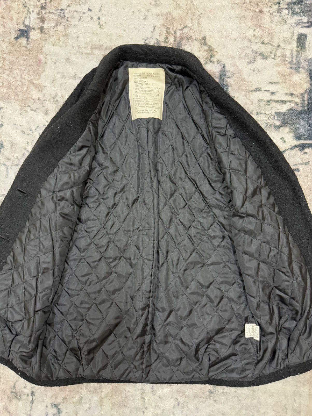 Japanese Brand Wardrobe Lady’s W/R W-Chico Atmosphere of 80s Wool Jacket Size M / US 6-8 / IT 42-44 - 9 Thumbnail