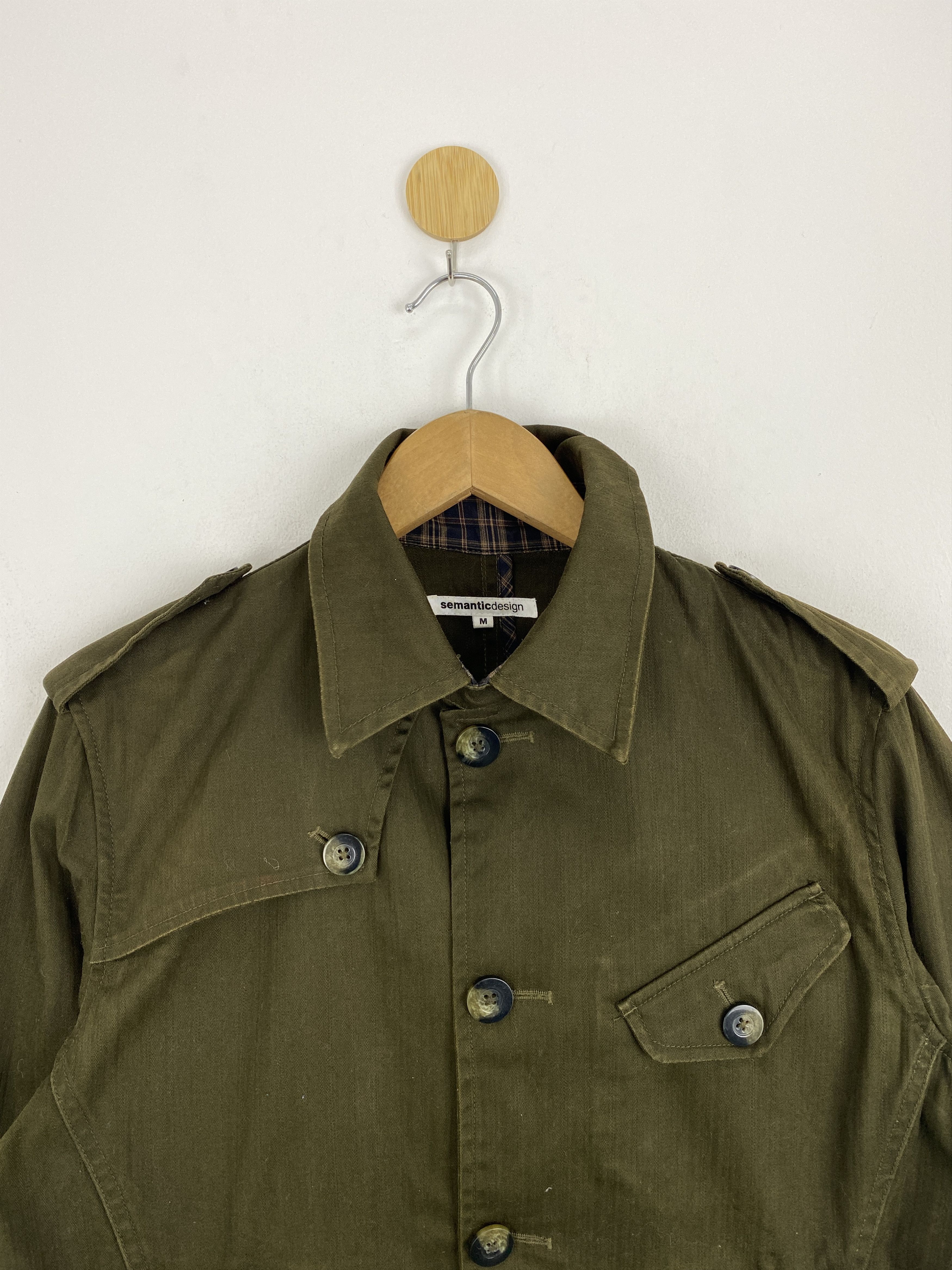 semanticdesign Vintage Semantic Design Avant Garde Light Jacket MJ0052 Size US M / EU 48-50 / 2 - 3 Thumbnail
