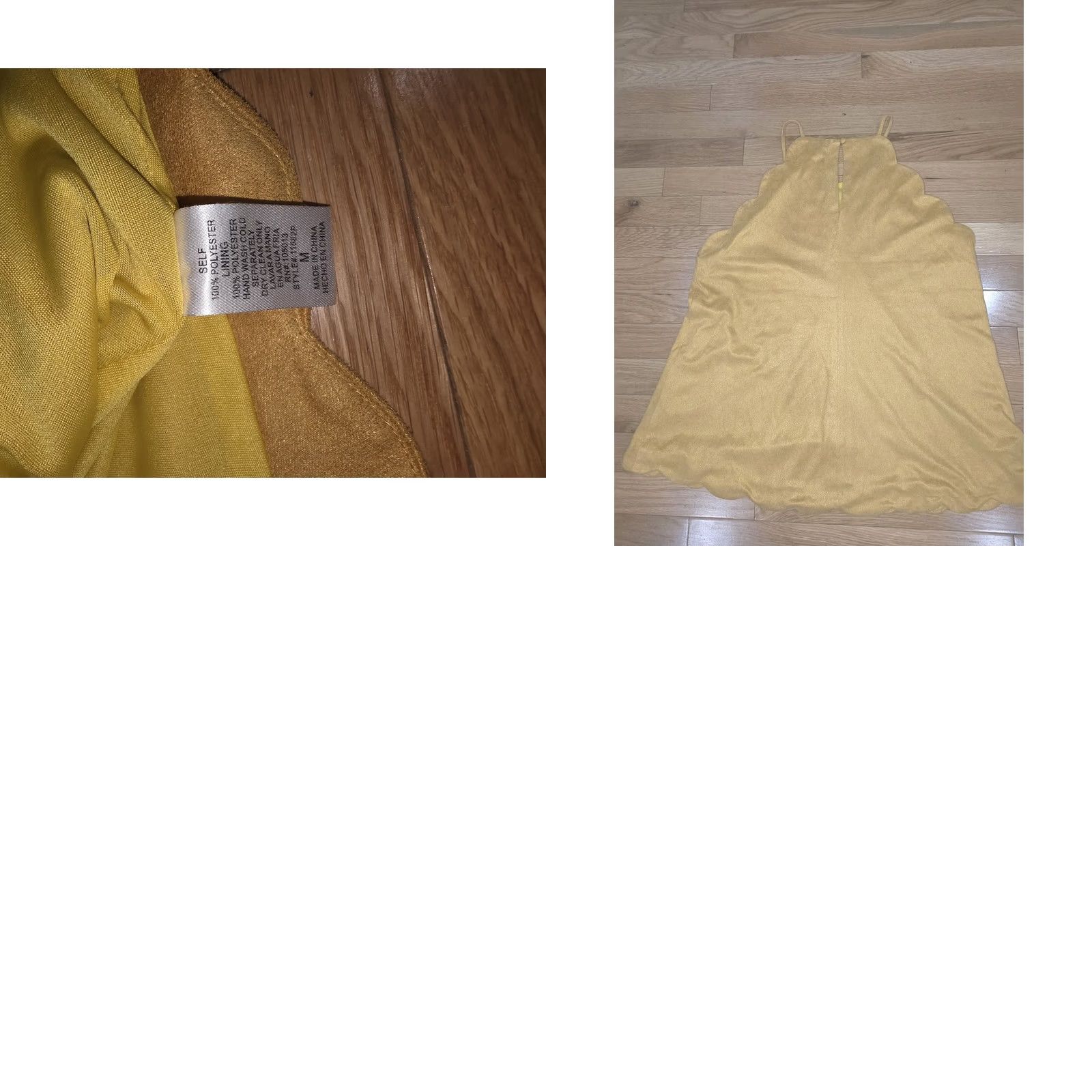 Vintage Altard State Tank Womens Medium Yellow Suede Polyester M Size M / US 6-8 / IT 42-44 - 8 Thumbnail