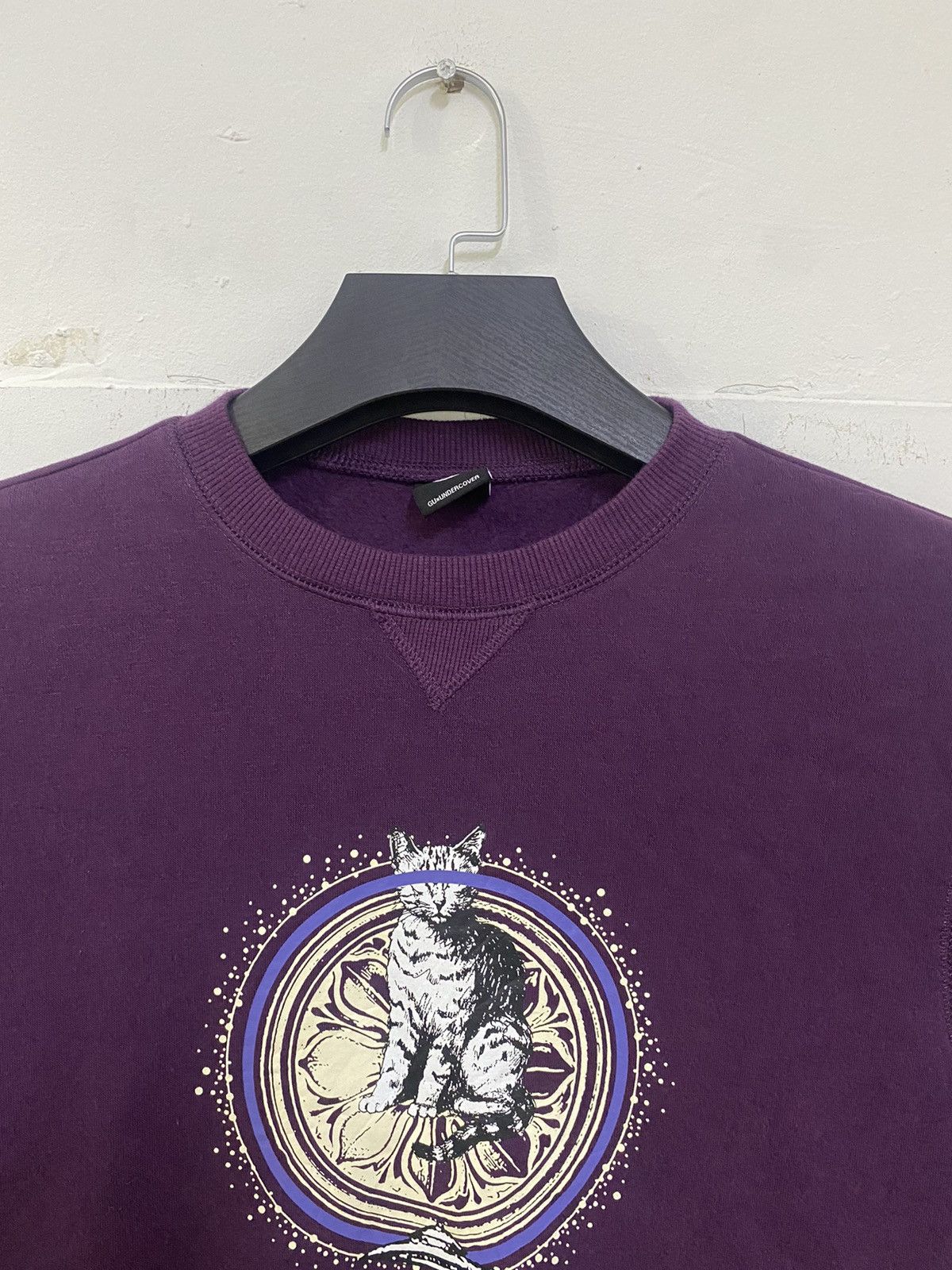 Undercover 💥 GU X UNDERCOVER CAT CIRCLE LOGO LONG SWAETER Size M / US 6-8 / IT 42-44 - 6 Thumbnail