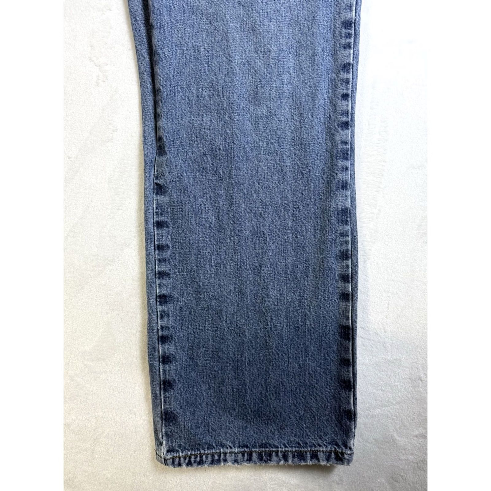 Calvin Klein Calvin Klein Women's Jeans Size 16 Regular Bootcut Light Blue Wash Denim with Logo Accents Size 38" / US 16 / IT 52 - 5 Thumbnail