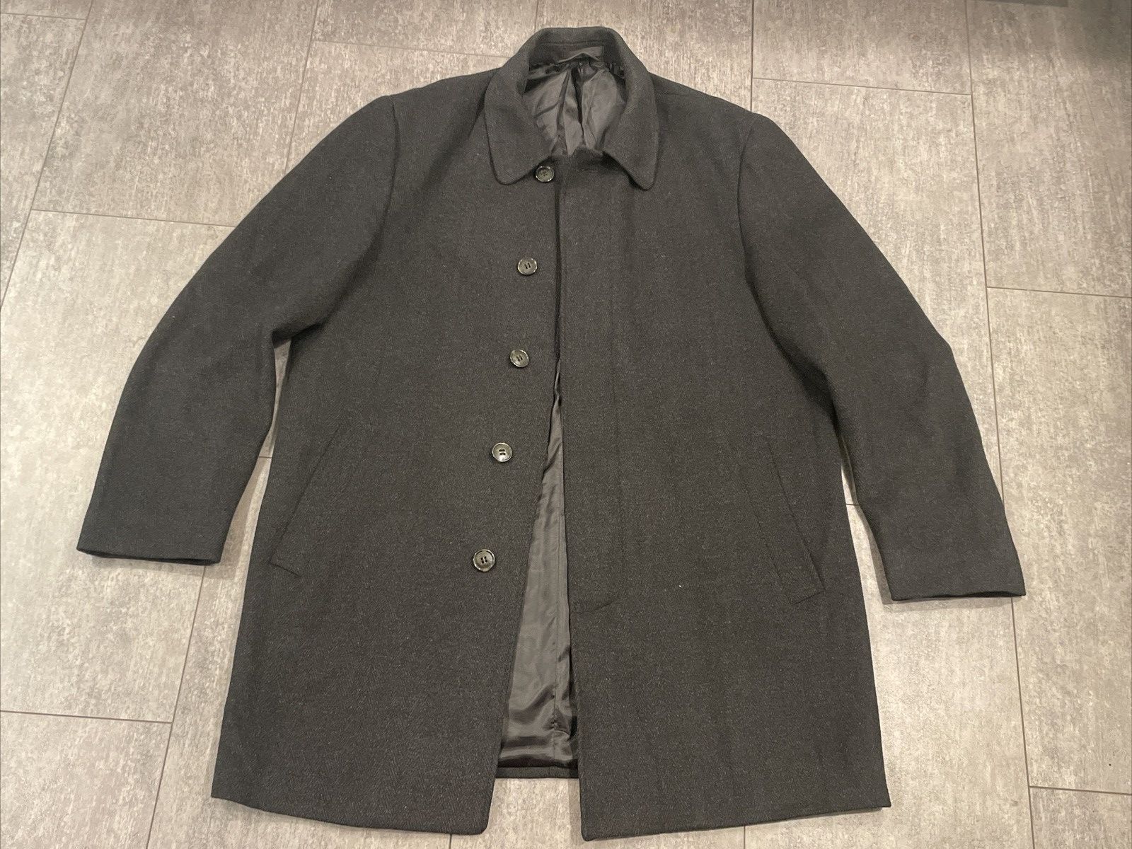 Lauren Ralph Lauren Lauren Ralph Lauren Button Front Overcoat Jacket 44L Size US L / EU 52-54 / 3 - 2 Thumbnail