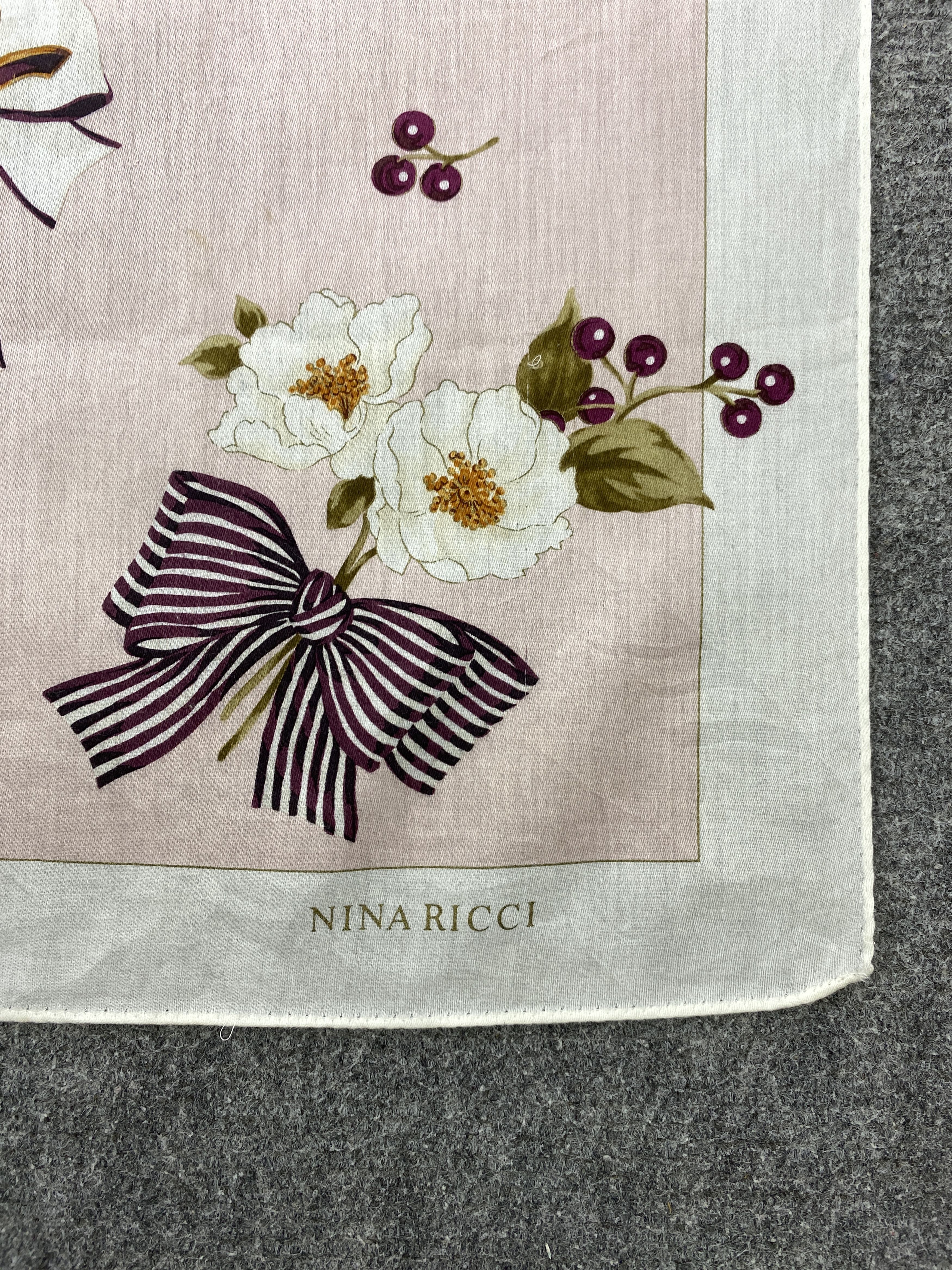 Nina Ricci Nina Ricci Handkerchief / Bandana / Neckerchief HKC0736 Size ONE SIZE - 5 Thumbnail