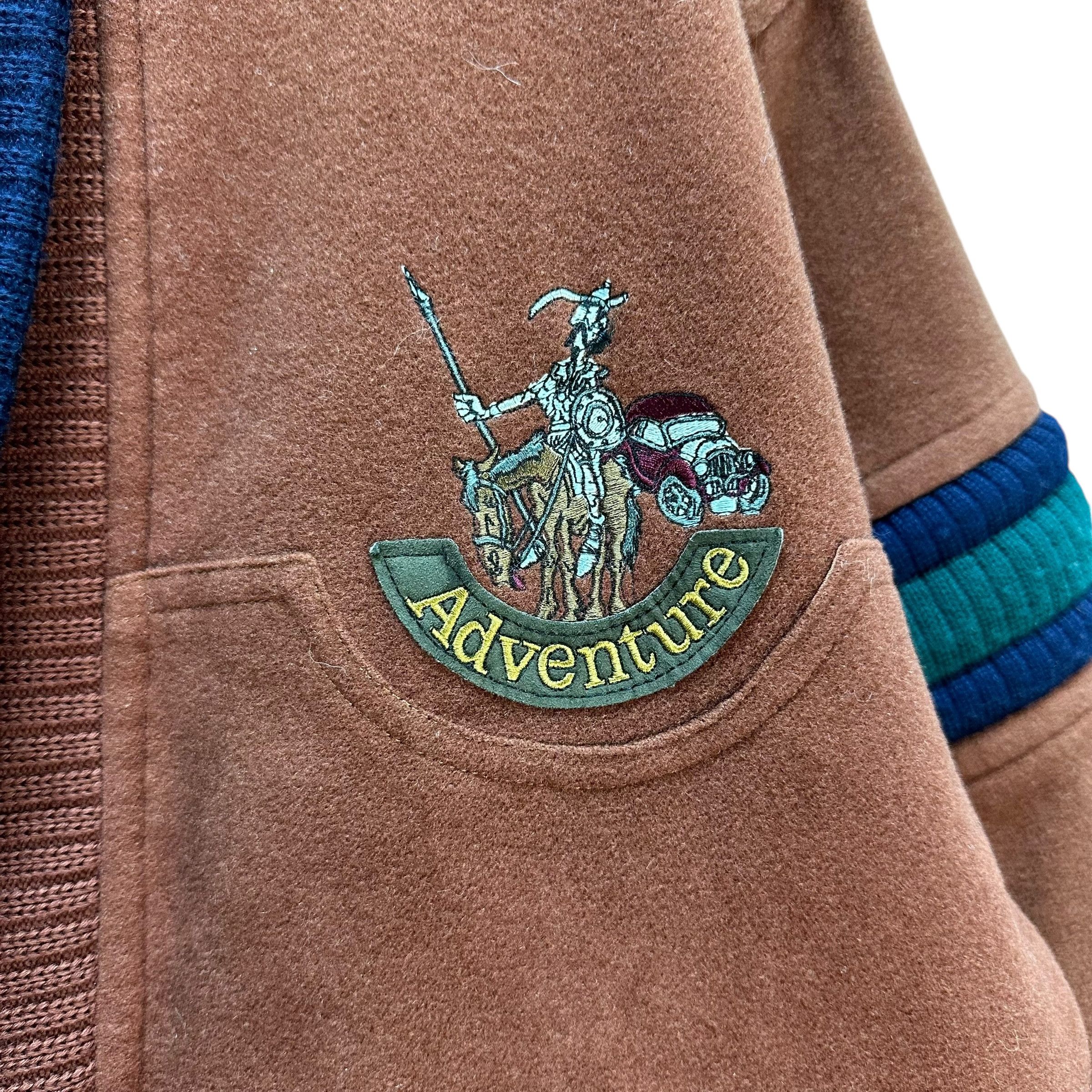Japanese Brand Vintage 90’s PIA SPORT Wool Casual Cardigan Jacket #A68-1631 Size US L / EU 52-54 / 3 - 3 Thumbnail