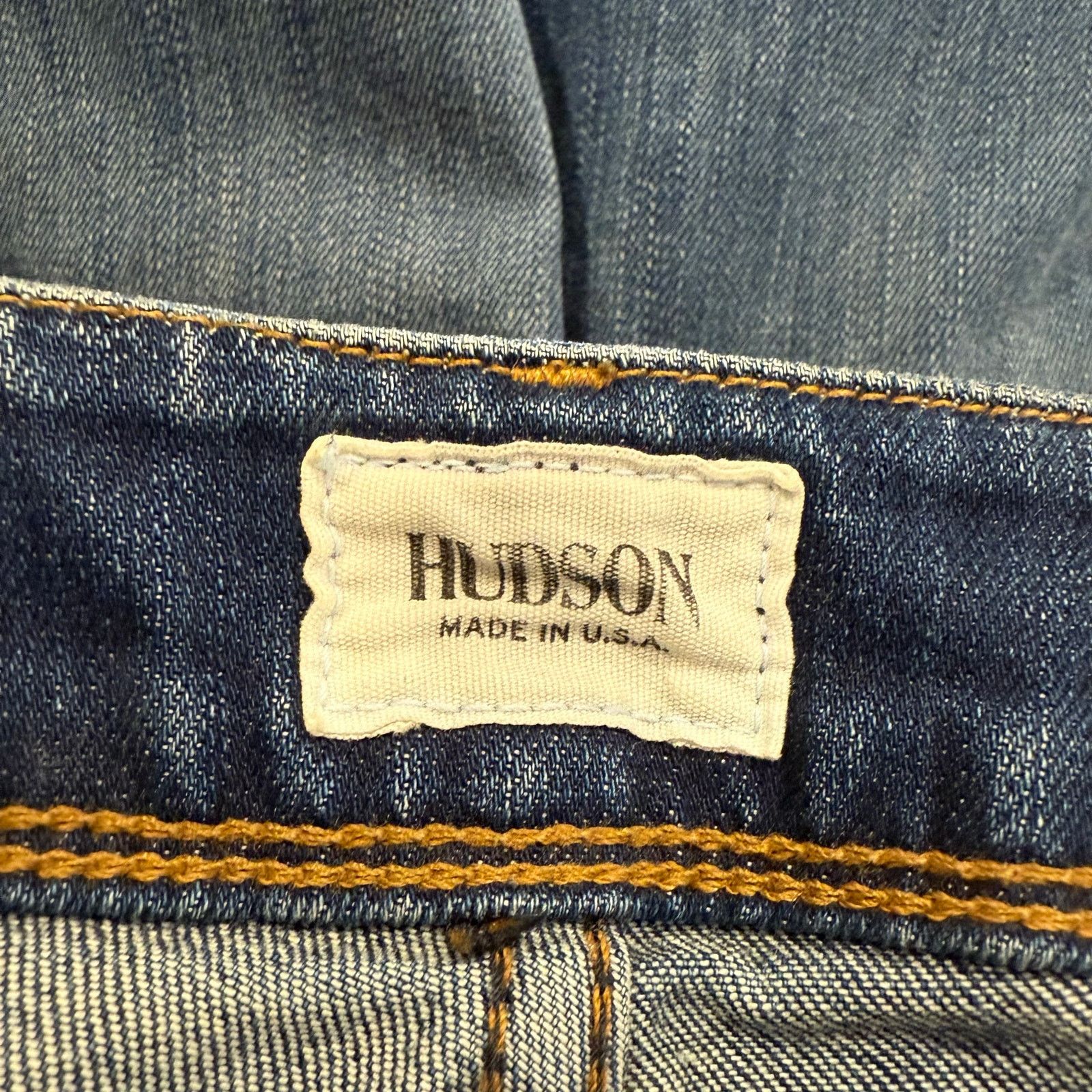 Hudson Hudson Women’s Nicole Ankle Skinny Jeans Size 32 Size 32" / US 10 / IT 46 - 6 Thumbnail