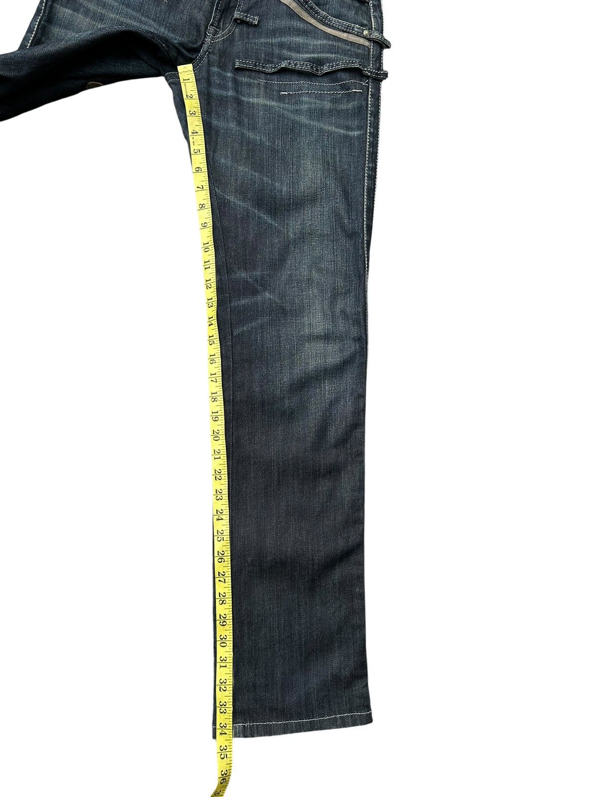 Marithe + Francois Girbaud Marithé + François Girbaud Punk Bondage Style Denim Jeans ☠️ Size US 31 - 19 Thumbnail