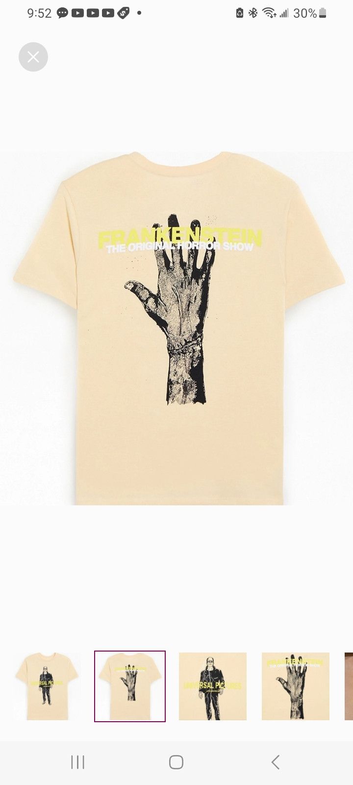 Other Frankenstein Hand T-Shirt-Universal Presents Size US L / EU 52-54 / 3 - 2 Thumbnail