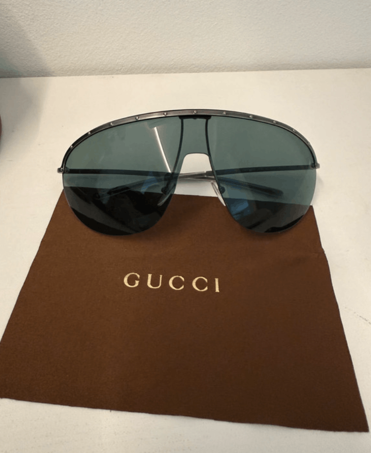 Gucci Gucci Sunglasses Logo Sport Square Mask Shield Wide EX0258 Size ONE SIZE - 1 Thumbnail