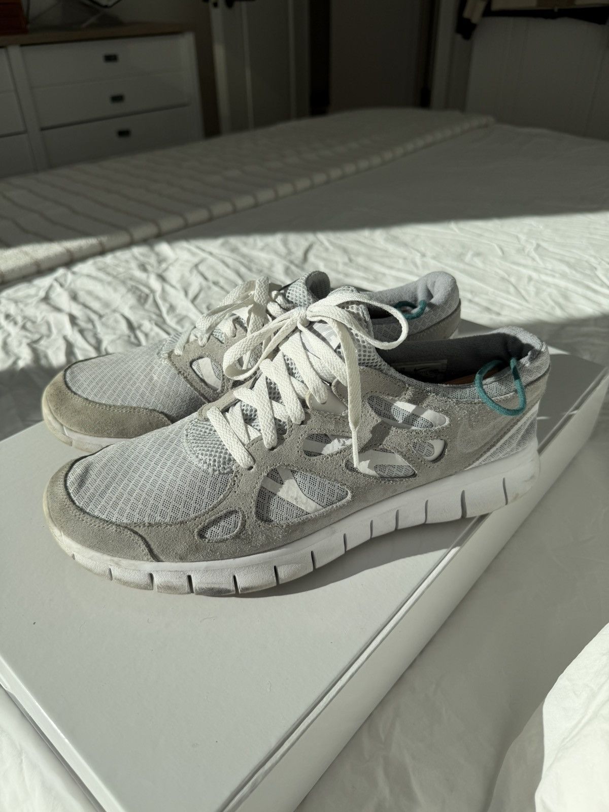 Nike Nike Low Top Sneakers Grey Size 12 Size US 12 / EU 45 - 1 Thumbnail
