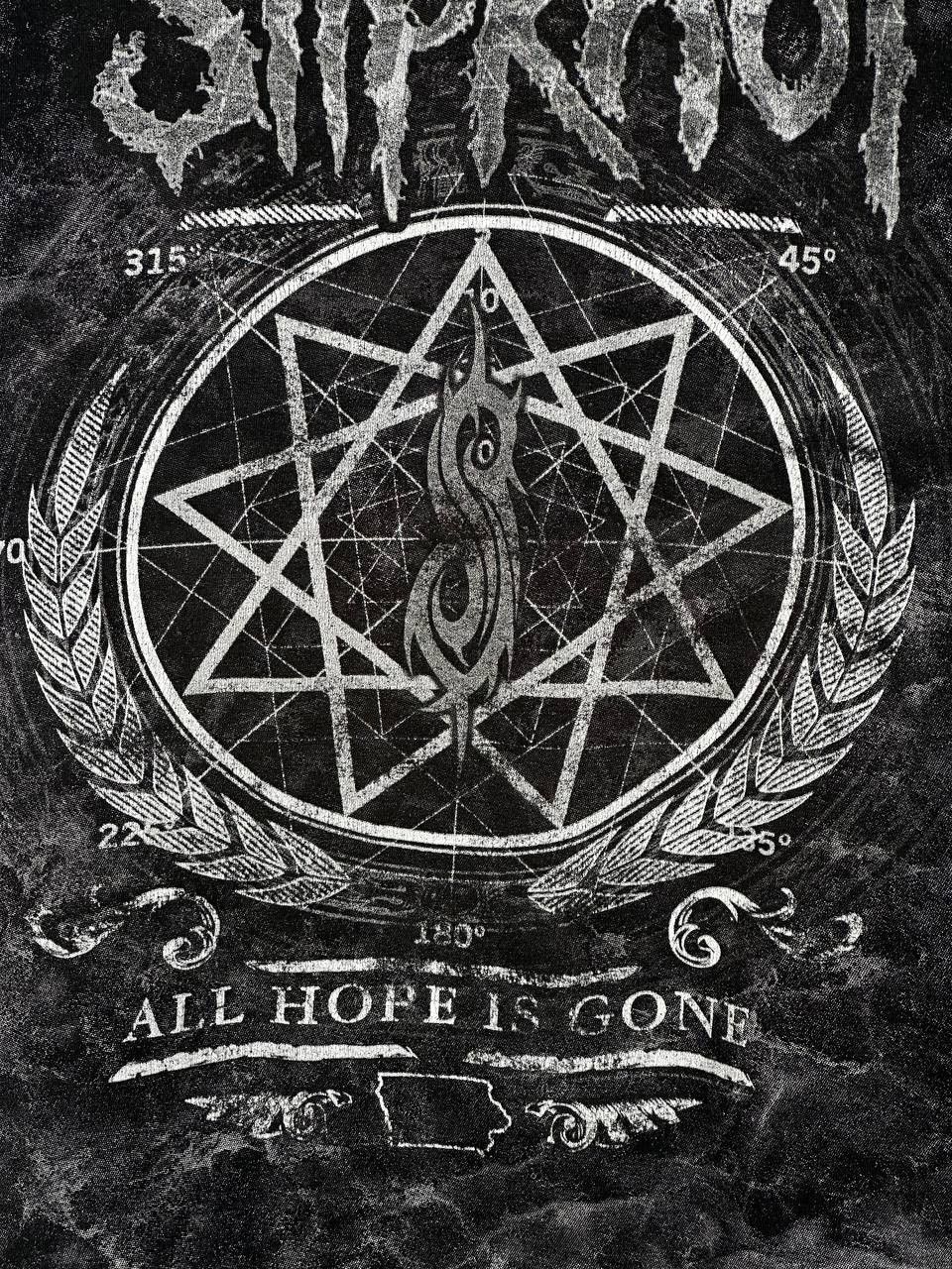 Band Tees × Slipknot × Vintage Vintage Slipknot t-shirt "All Hope is Gone" tour AOP Size US XXL / EU 58 / 5 - 6 Thumbnail