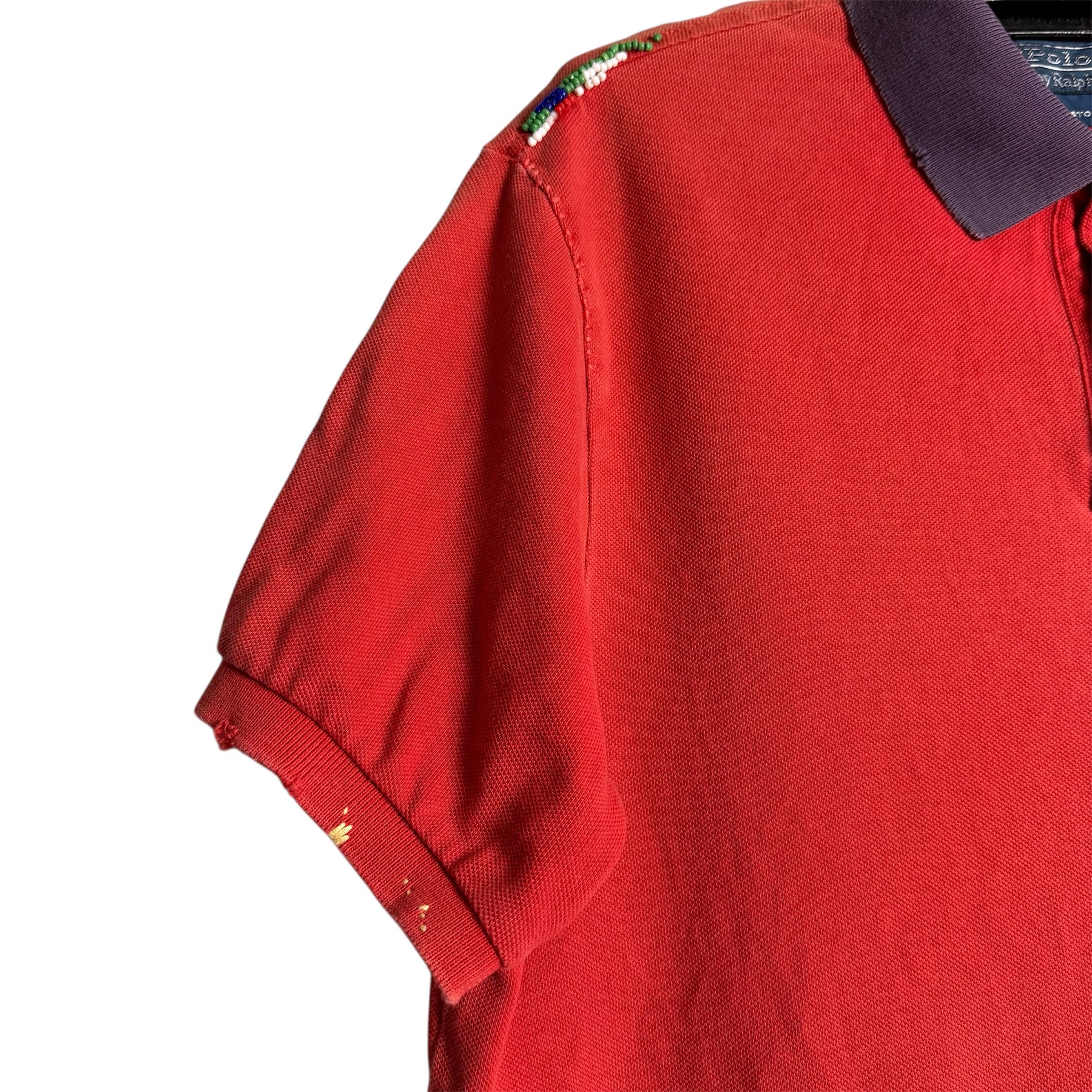 Polo Ralph Lauren 🔥RARE🔥Vtg Polo Ralph Lauren Custom Fit Edition Polo Shirt Size US XL / EU 56 / 4 - 5 Thumbnail