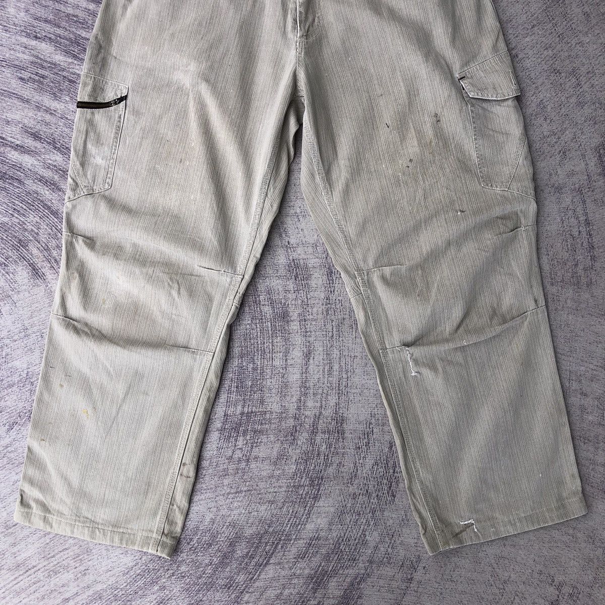 The Unbranded Brand Faded Cargo Dogman With 6 Pocket Pants Size US 36 / EU 52 - 4 Thumbnail