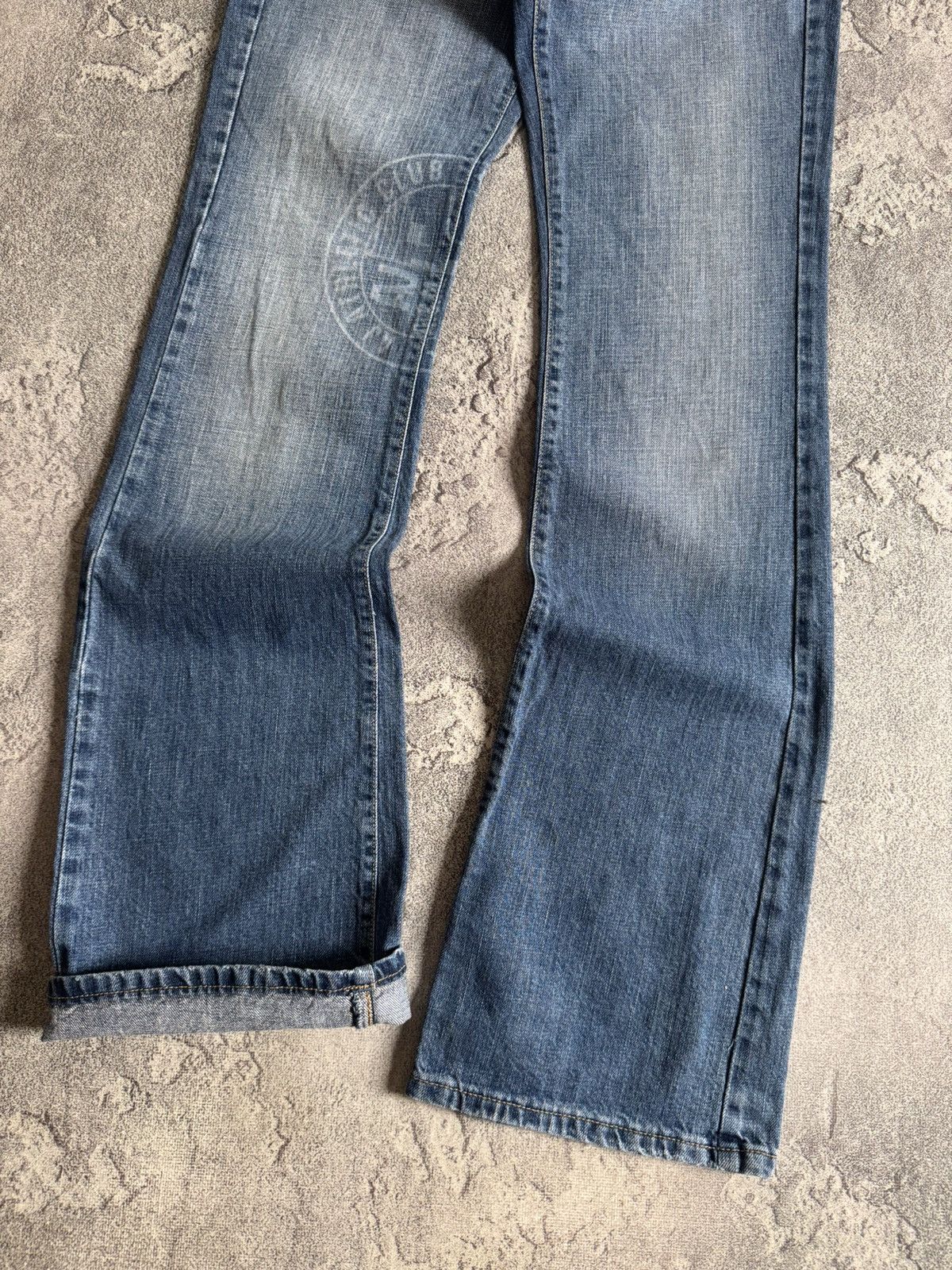 Armani Armani Jeans 26size wmns denim flared pants jeans trousers Size 26" / US 2 / IT 38 - 9 Thumbnail