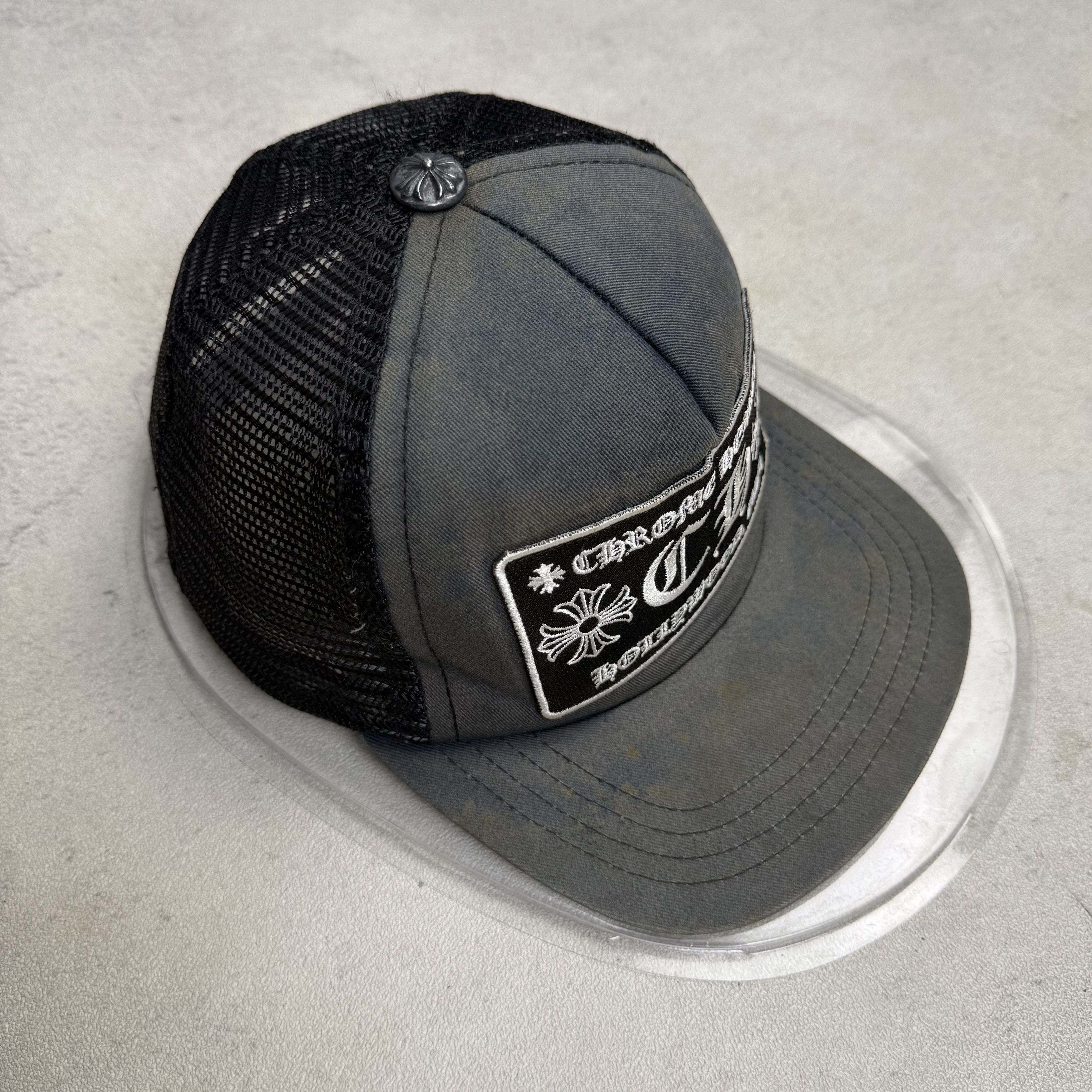 Chrome Hearts 90s Chrome Hearts Hollywood Sun Faded Trucker Hat Size ONE SIZE - 3 Thumbnail