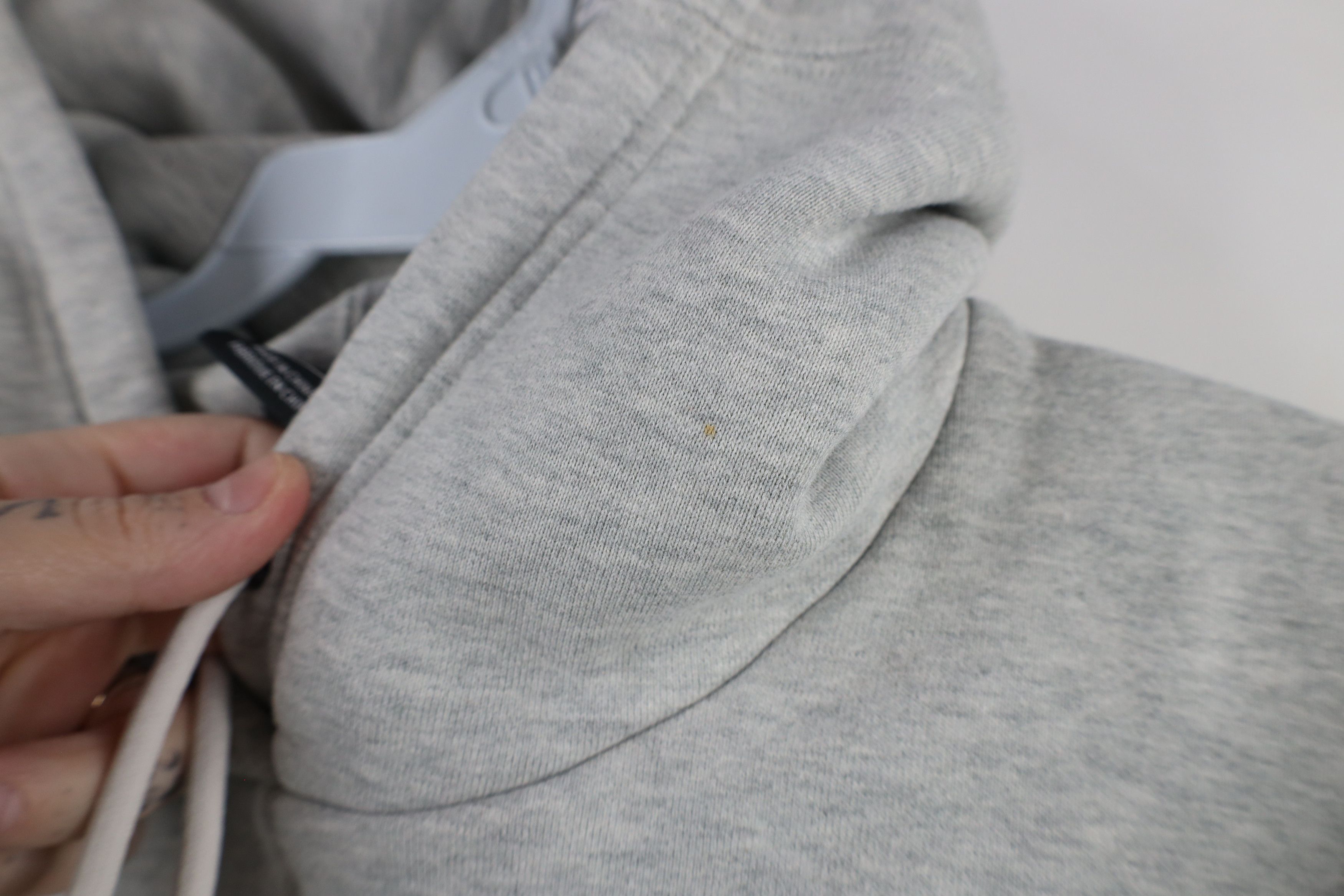 Nike × Vintage Nike Kyrie Irving Heavyweight Hoodie Sweatshirt Heather Gray Size L / US 10 / IT 46 - 7 Thumbnail