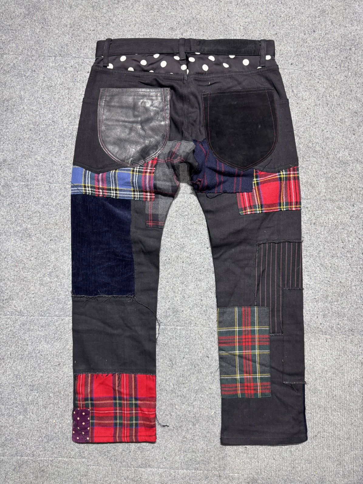 Comme des Garcons × Junya Watanabe Junya Watanabe - Comme des Garcons - AW14 Patchwork Pants Size US 32 / EU 48 - 2 Thumbnail