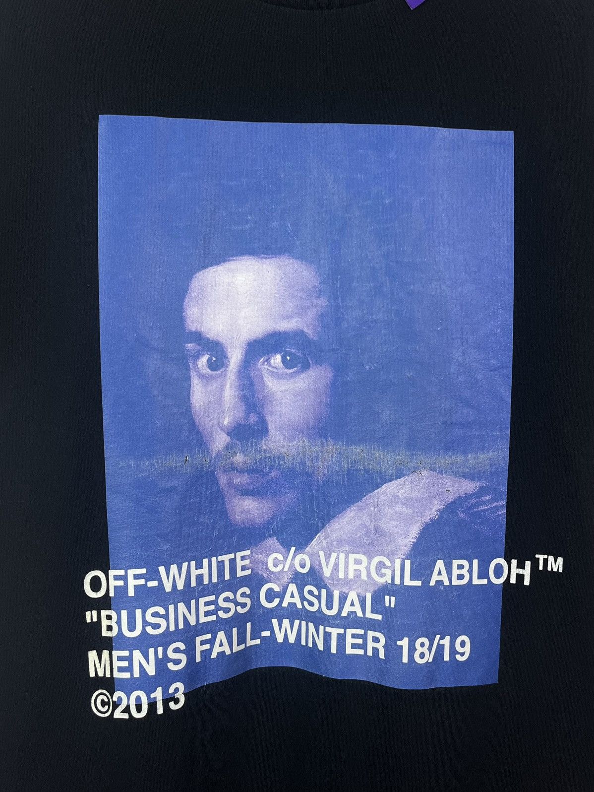 Off-White Off-White Business Casual Oversized T-Shirt Rare Hype Y2K Size US M / EU 48-50 / 2 - 3 Thumbnail