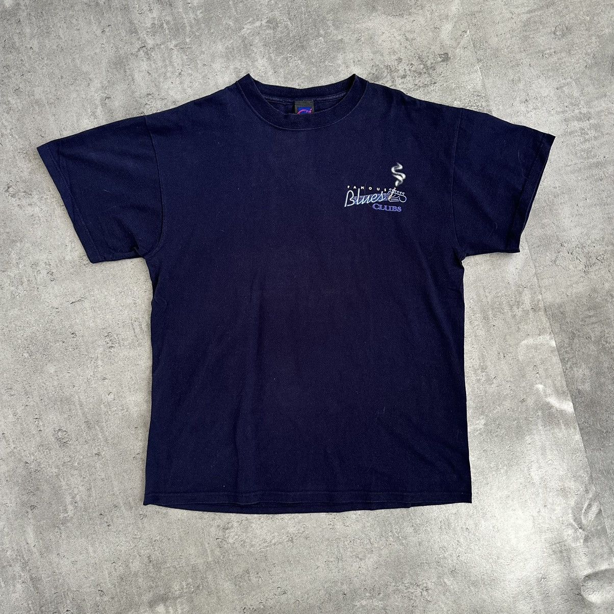 Band Tees Tshirt Famous Blues Clubs 2000 USA jazz music Size US L / EU 52-54 / 3 - 2 Thumbnail