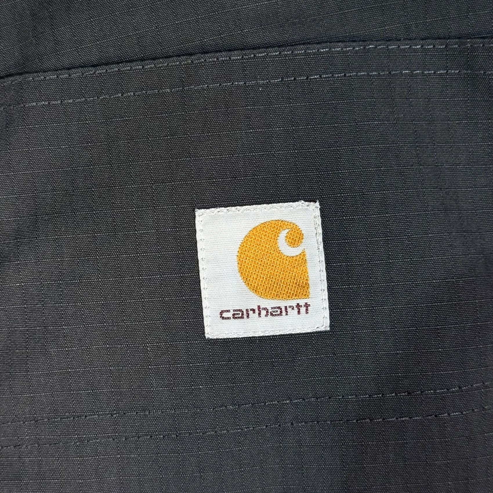 Carhartt Carhartt Pants Mens 36x32 Gray Ripstop Relaxed Fit Workwear Zipper 74533-33 Carhartt Industrial Work Pants Mens Size US 36 / EU 52 - 6 Thumbnail