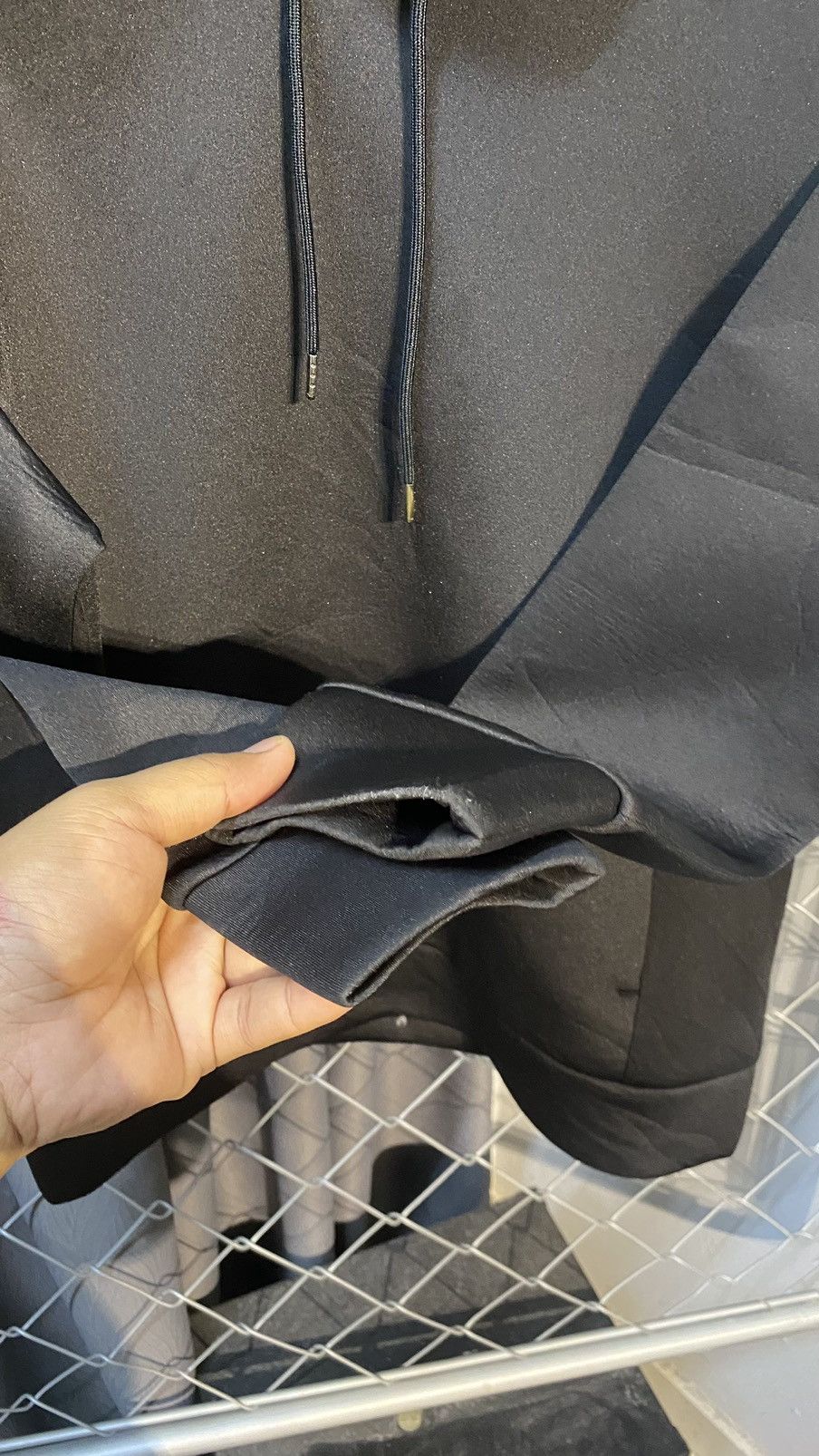 Comme Ca Ism × Japanese Brand × Vintage COMME CA ISM DRY STRETCH HOODIE MEDIUM BLACK Size US M / EU 48-50 / 2 - 2 Thumbnail