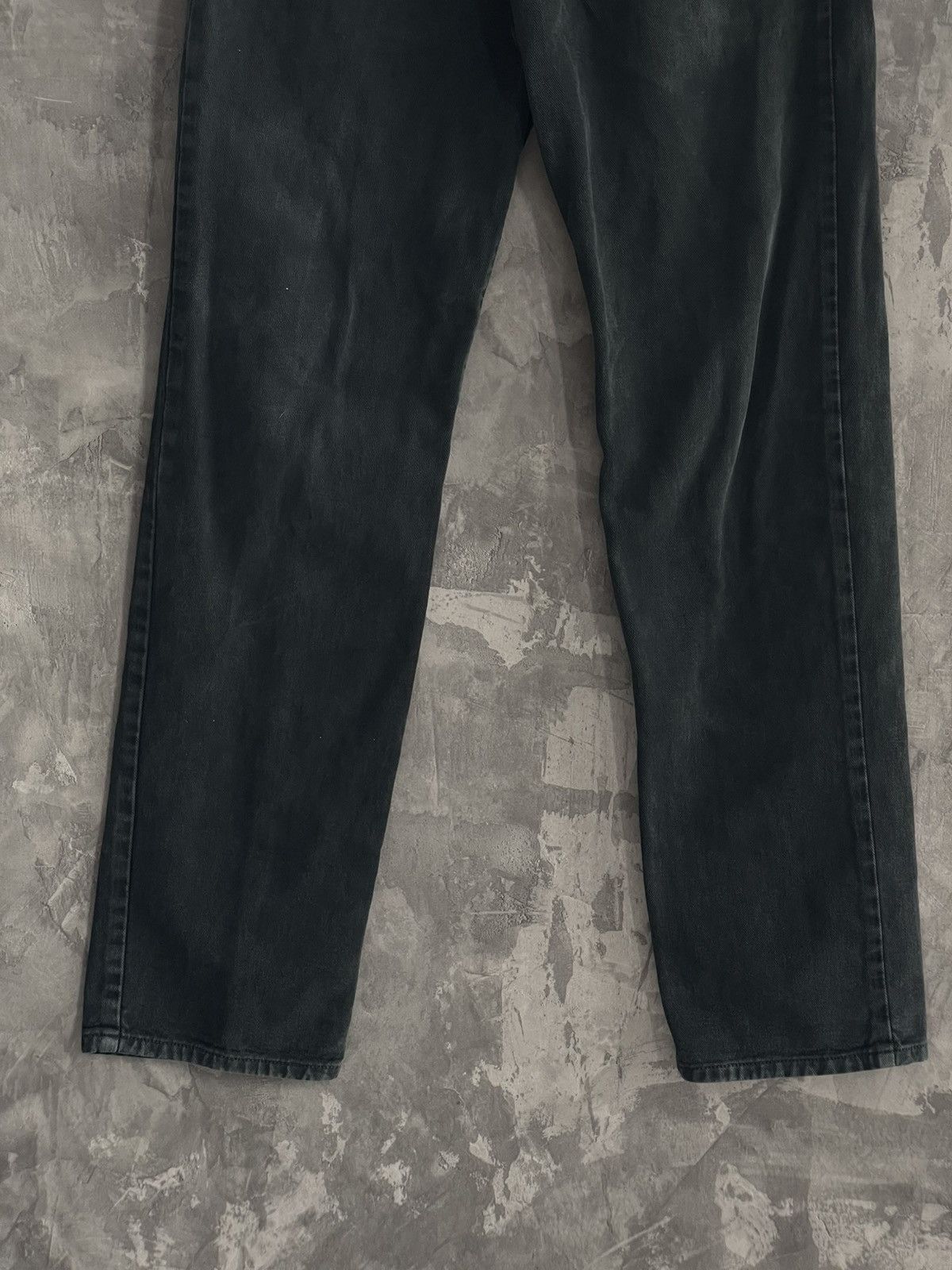 Dolce & Gabbana Vintage Dolce & Gabbana Denim Black Faded Denim Jeans Size US 33 - 4 Thumbnail