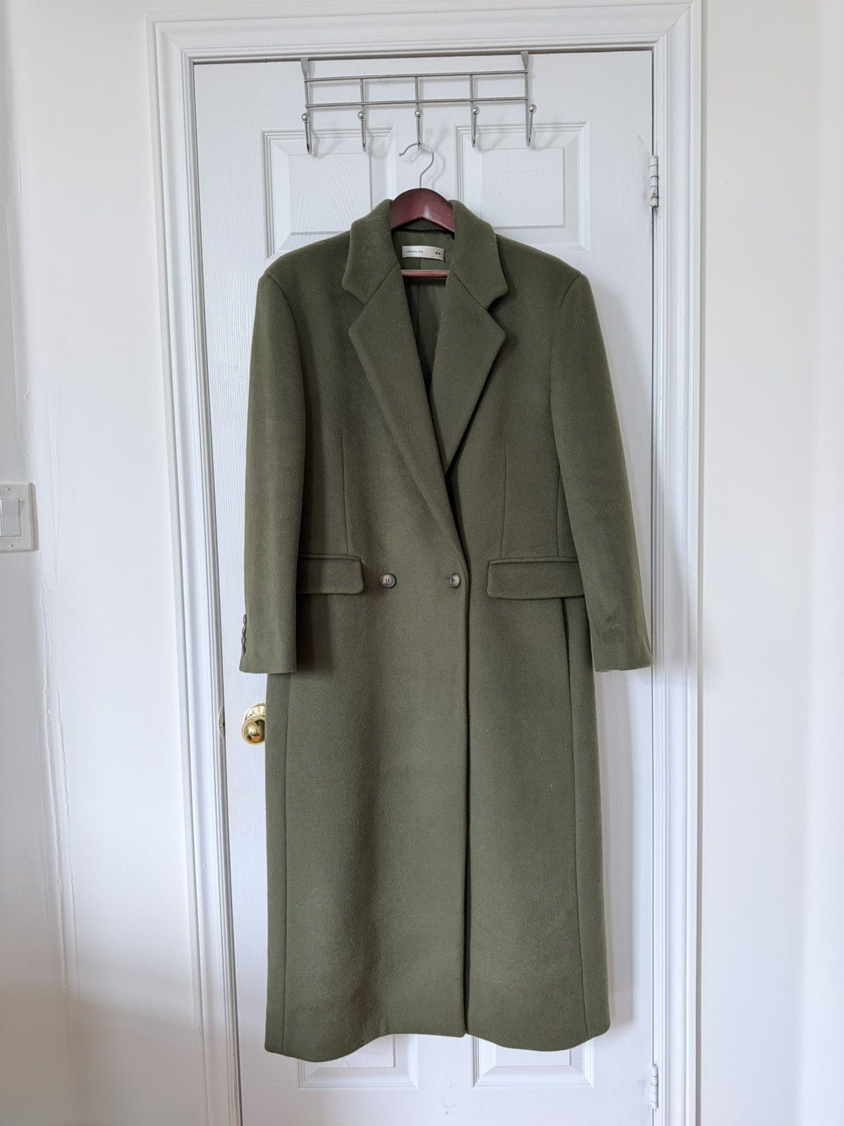 California Arts. Manhattan Oversized Overcoat Deep Moss Size US M / EU 48-50 / 2 - 1 Thumbnail