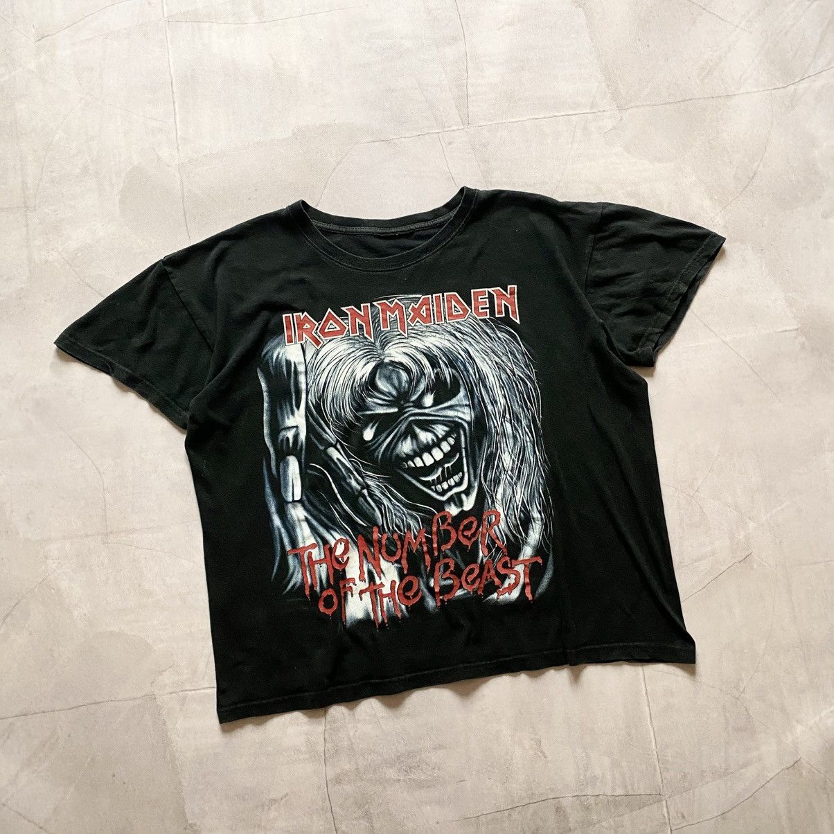 Band Tees Iron Maiden The Number Of The Beast Big Logo Band T-Shirt Size US S / EU 44-46 / 1 - 1 Thumbnail