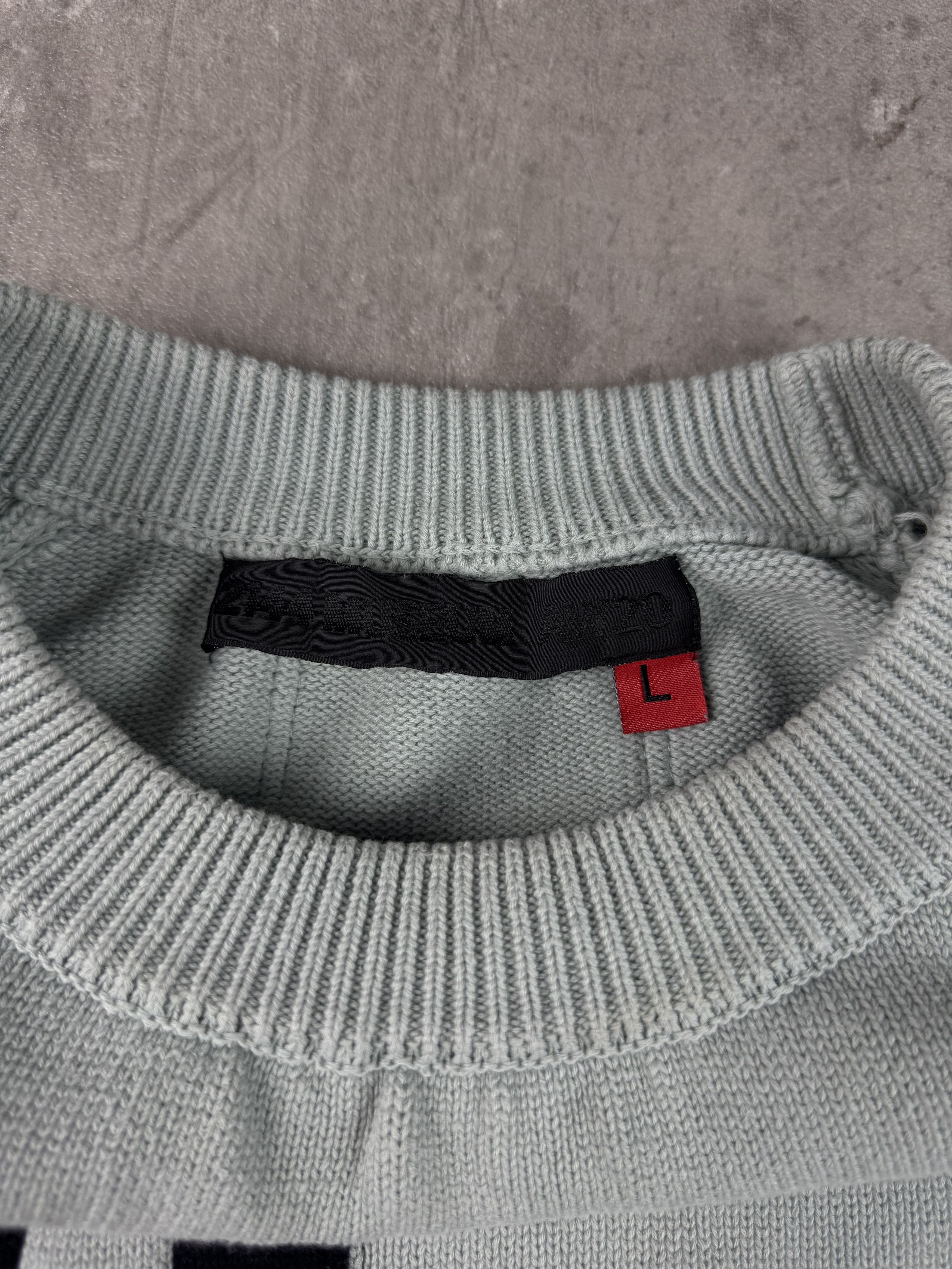 Kody Phillips 2144 MUSEUM AW20 Dye Intarsia Knit Sweatshirt Size Large Size US L / EU 52-54 / 3 - 10 Thumbnail