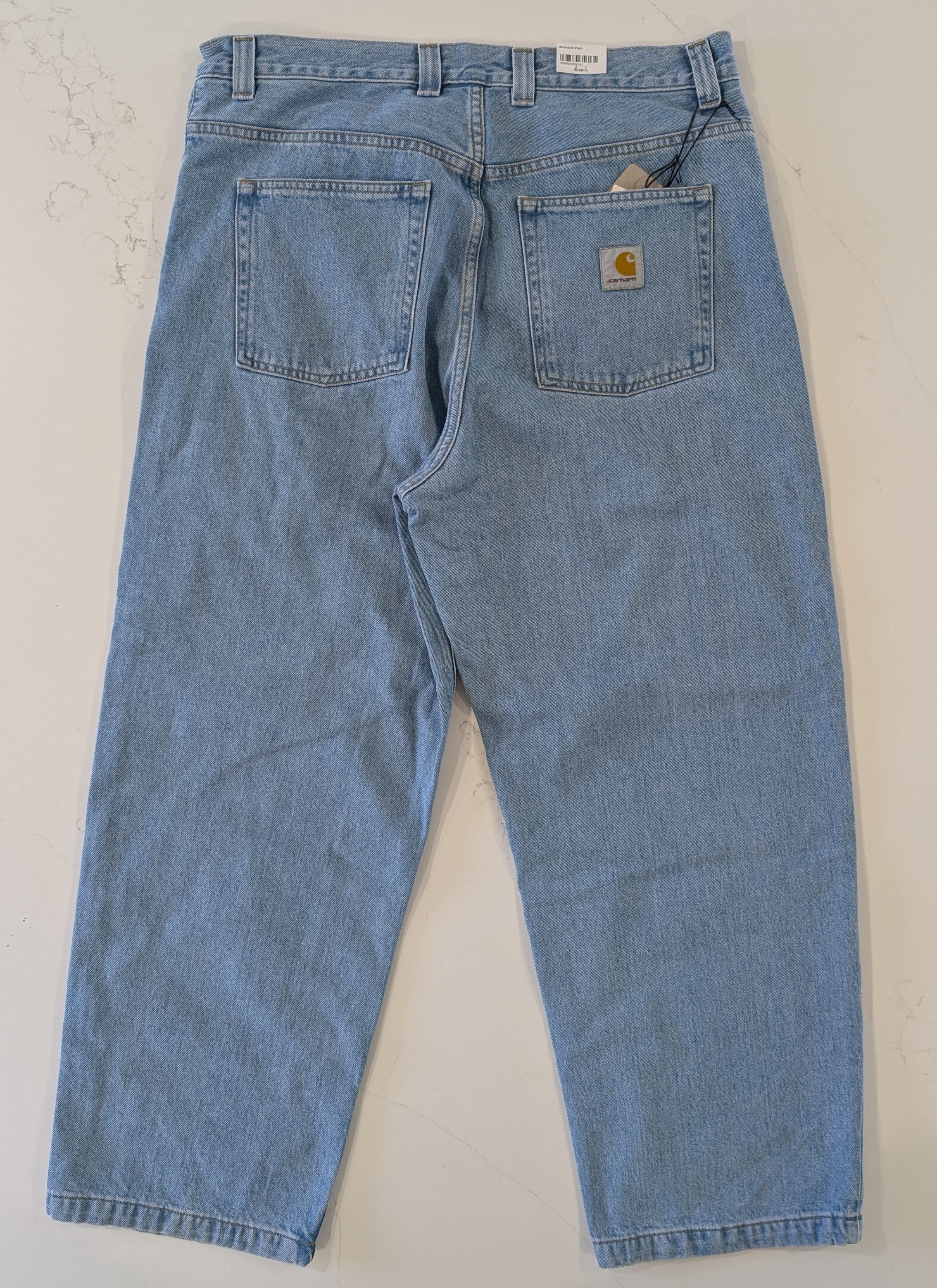 Carhartt Wip Carhartt WIP Brandon Pant NWT L Light Blue Stone Size US 37 - 2 Thumbnail