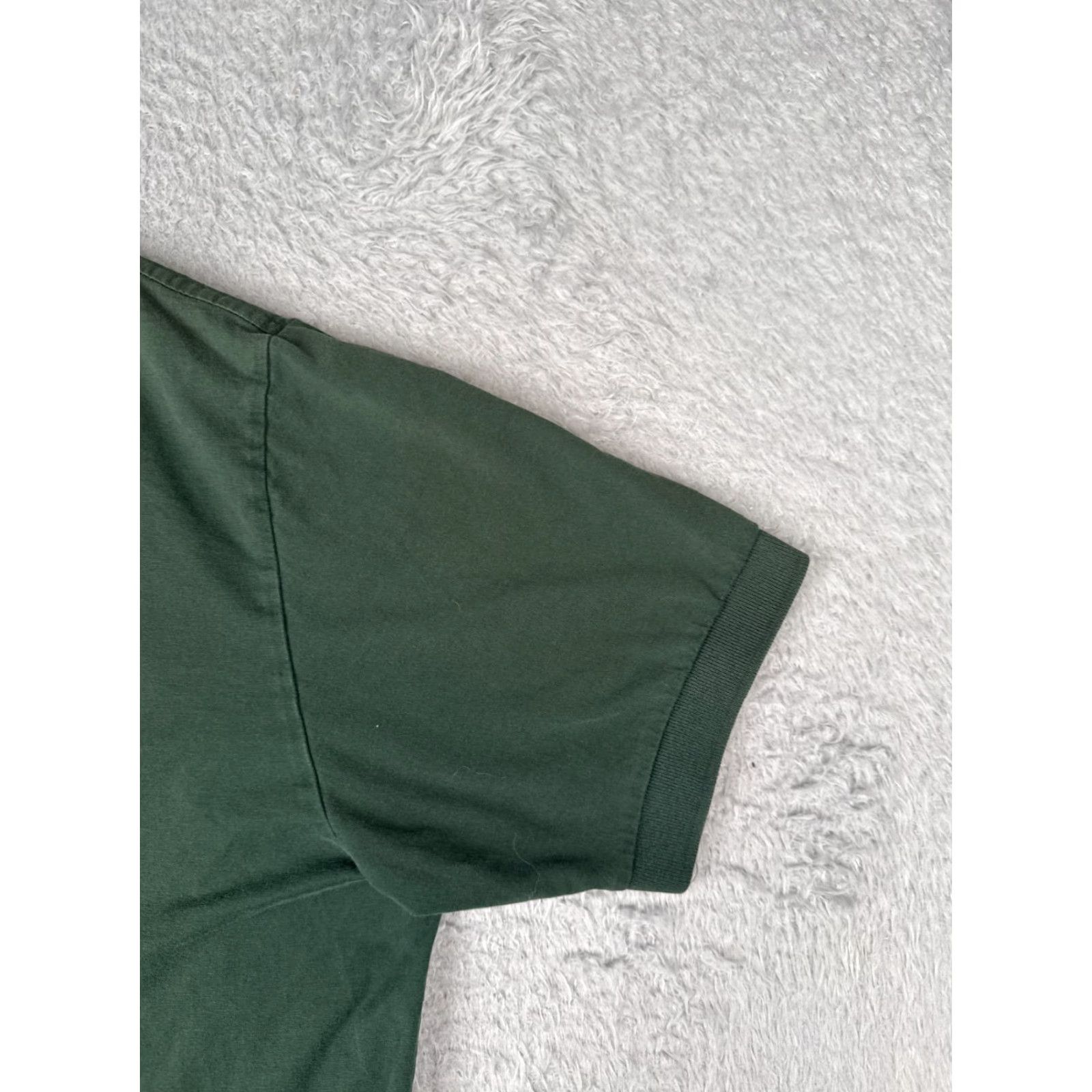 Ralph Lauren VINTAGE Ralph Lauren Polo Shirt Men XL Green Short Sleeve 100% Cotton Slim Logo Embroidered Size US XL / EU 56 / 4 - 2 Thumbnail