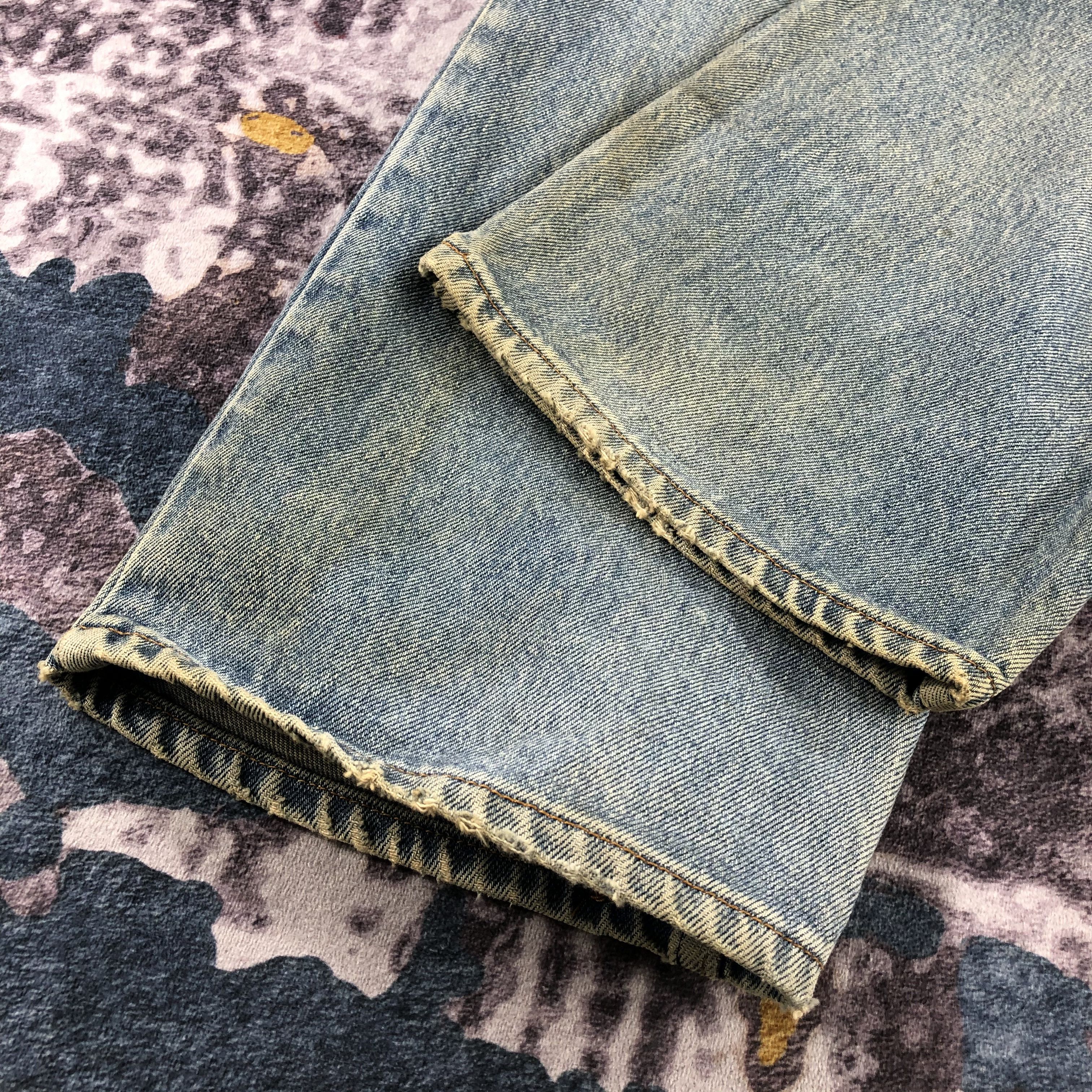 Levi's 90s Vintage Blue Wash Levis Jeans-JM2812 Size US 33 - 5 Thumbnail