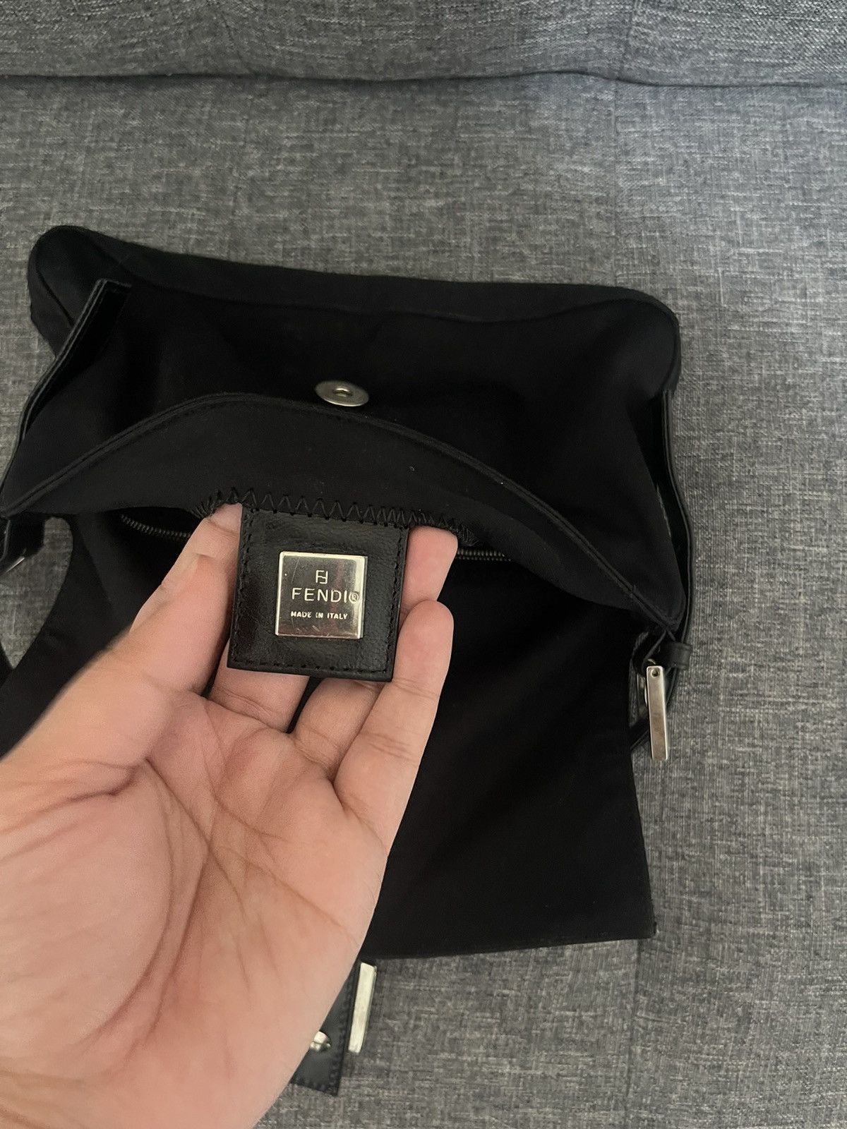 Fendi × Vintage Fendi Neoprene Baguette Size ONE SIZE - 4 Thumbnail
