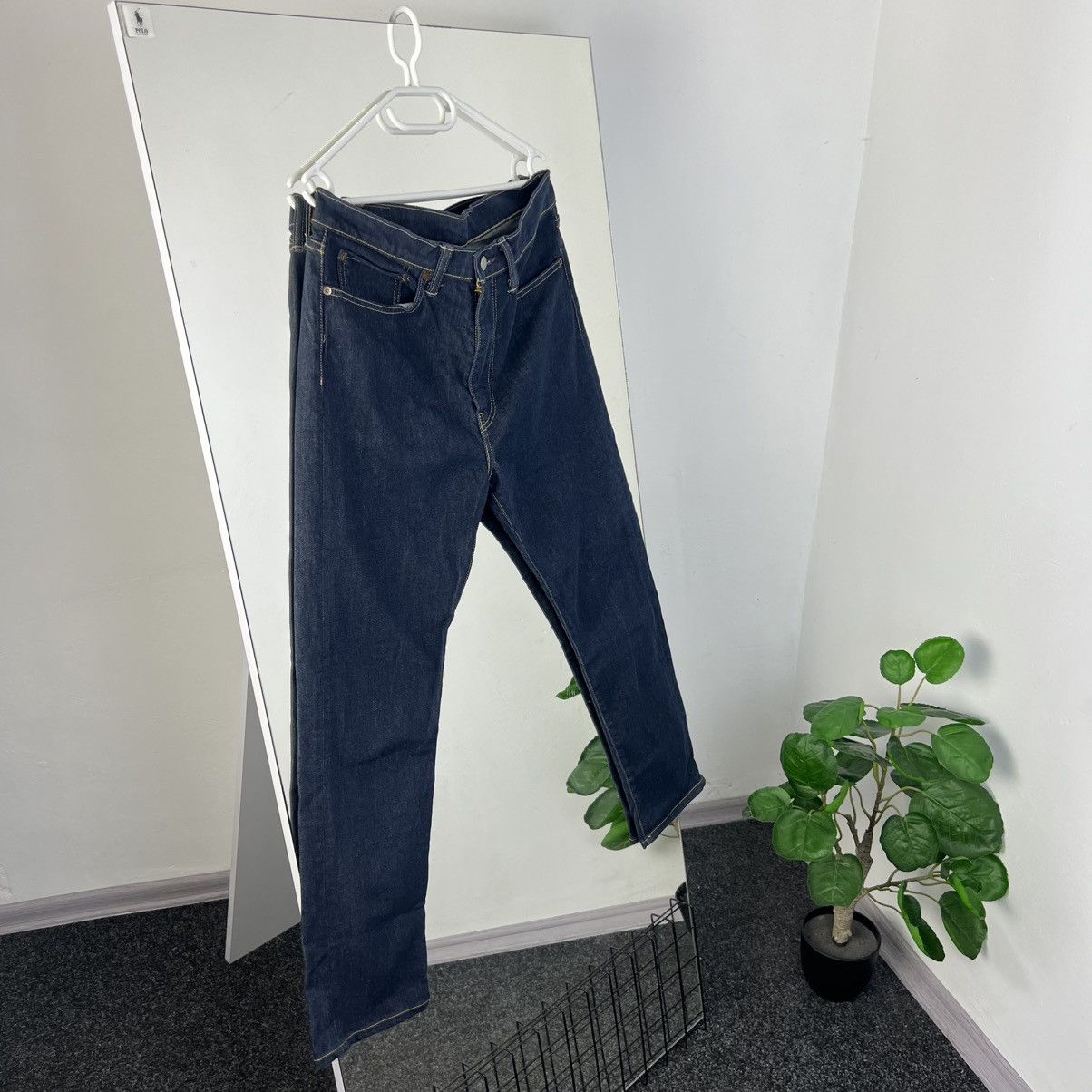 Levi's Vintage 522 Levi’s Deep Blue Denim Jeans Streetwear Style Size US 34 / EU 50 - 2 Thumbnail