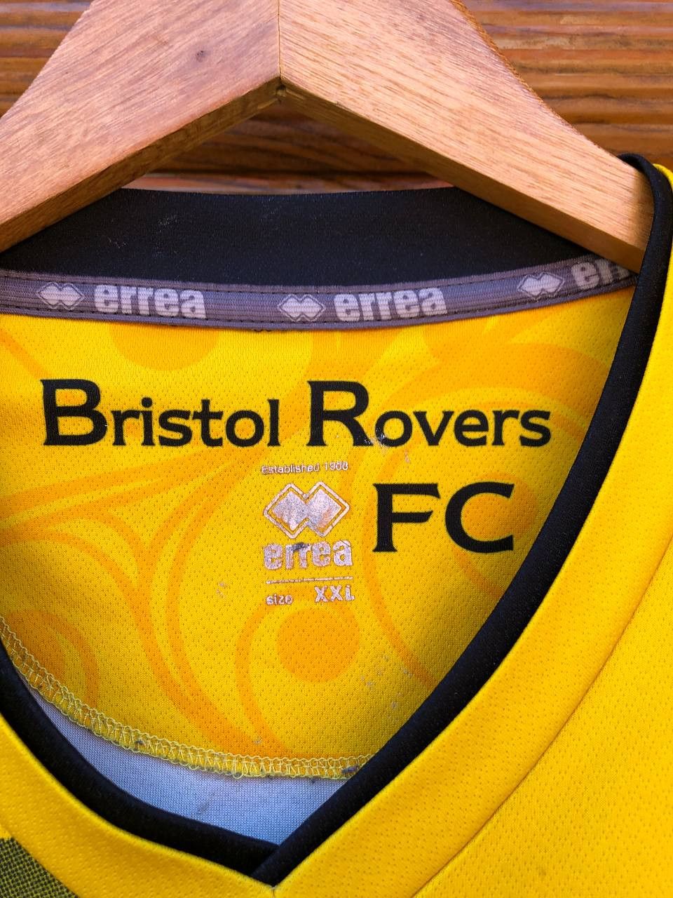 Vintage Vintage Bristol Rovers Football Shirt Jersey Size US XXL / EU 58 / 5 - 7 Thumbnail