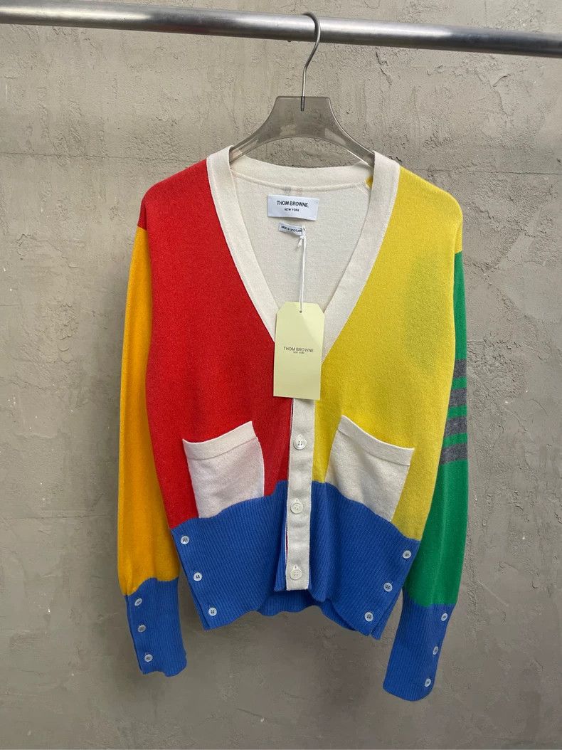 Thom Browne Thom Browne Cashmere cardigan Size US S / EU 44-46 / 1 - 1 Thumbnail