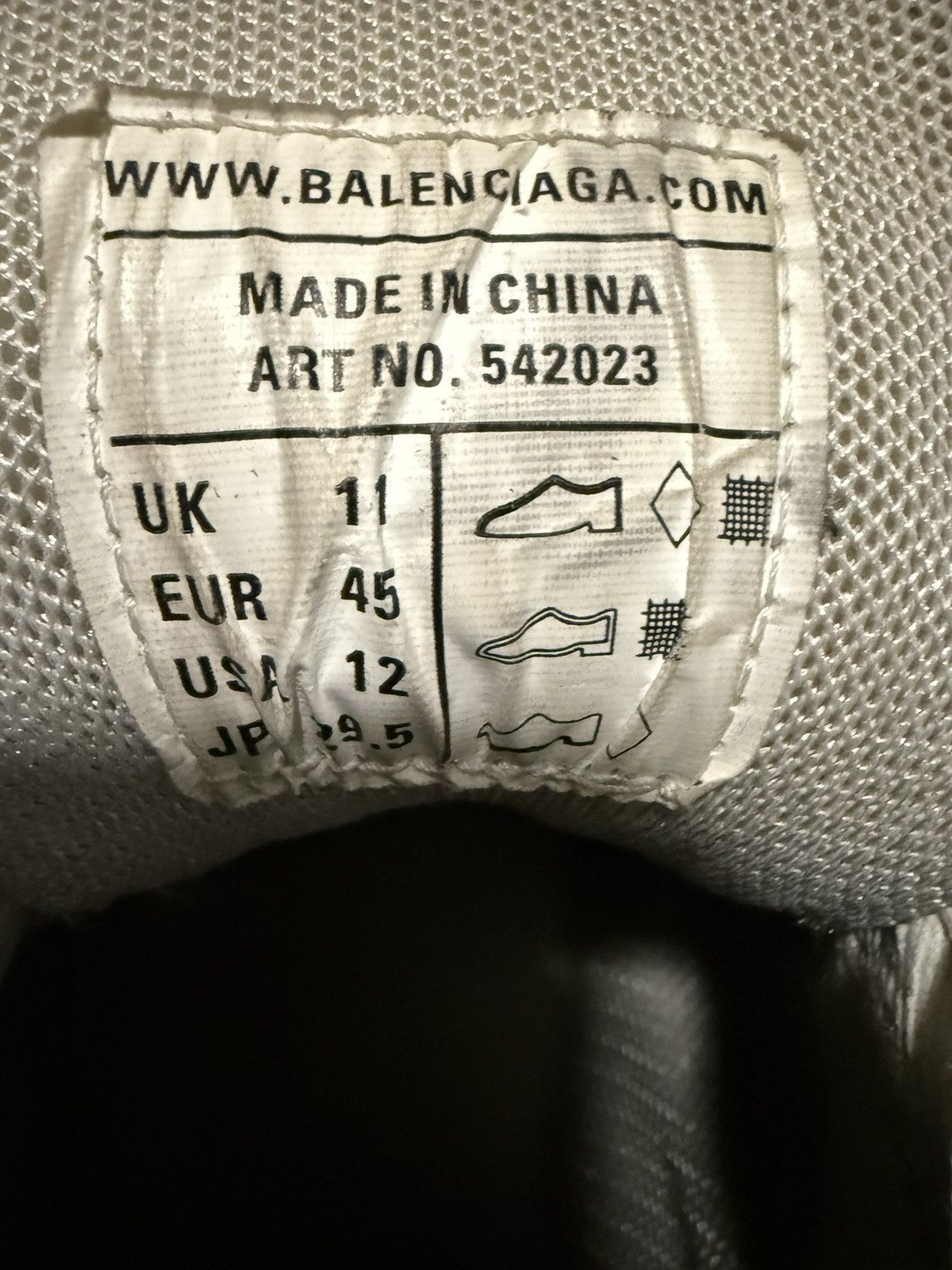 Balenciaga Balenciaga track size 12 Size US 12 / EU 45 - 9 Thumbnail
