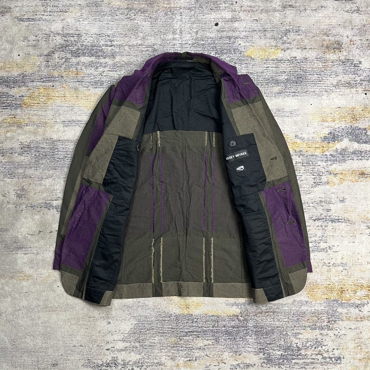 Issey Miyake Issey Miyake Apoc inside shasiko panneled 3b blazer Size US M / EU 48-50 / 2 - 7 Thumbnail