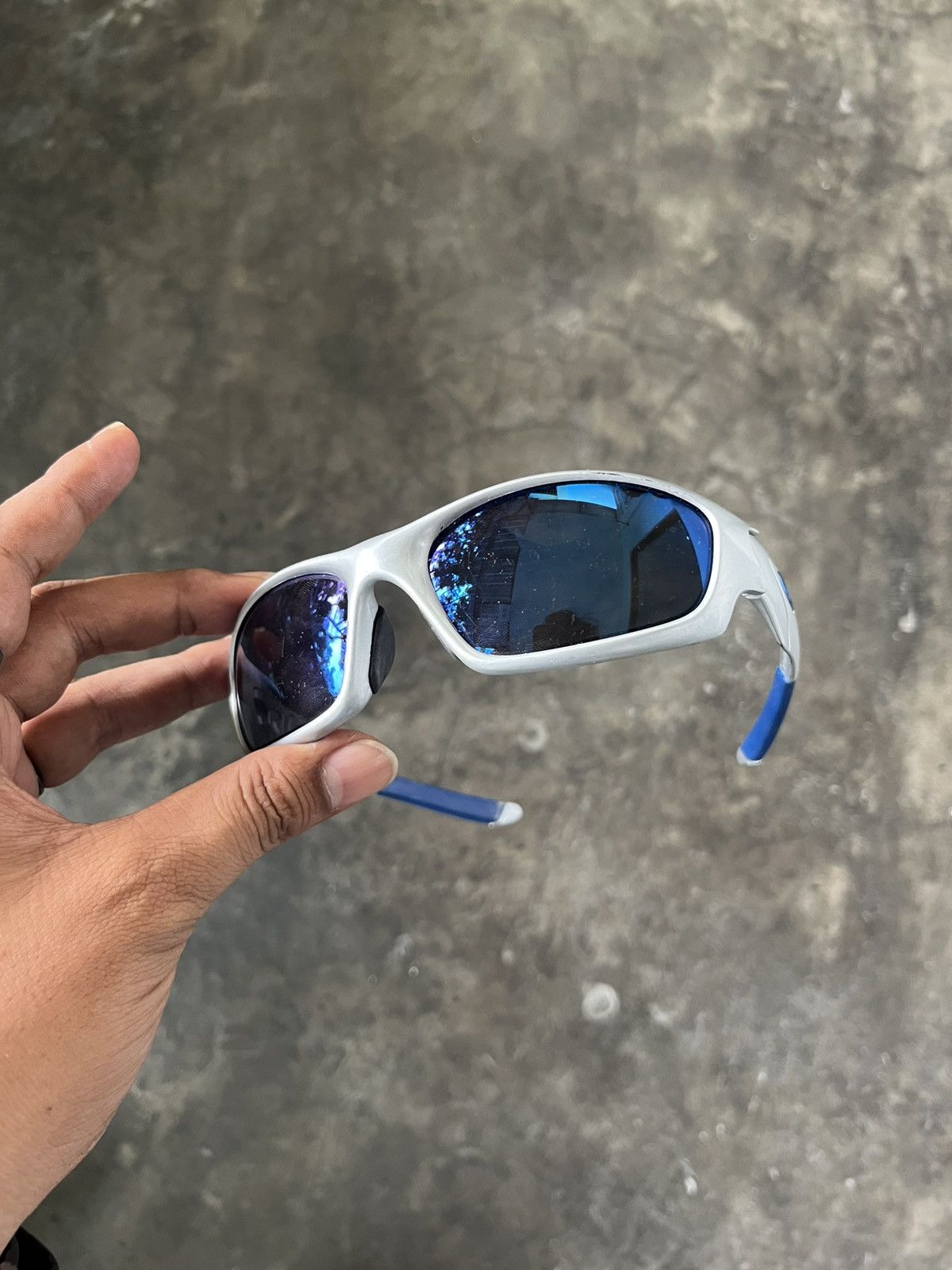 Oakley Oakley Straight Jacket 2.0 Silver / ice Size ONE SIZE - 9 Thumbnail