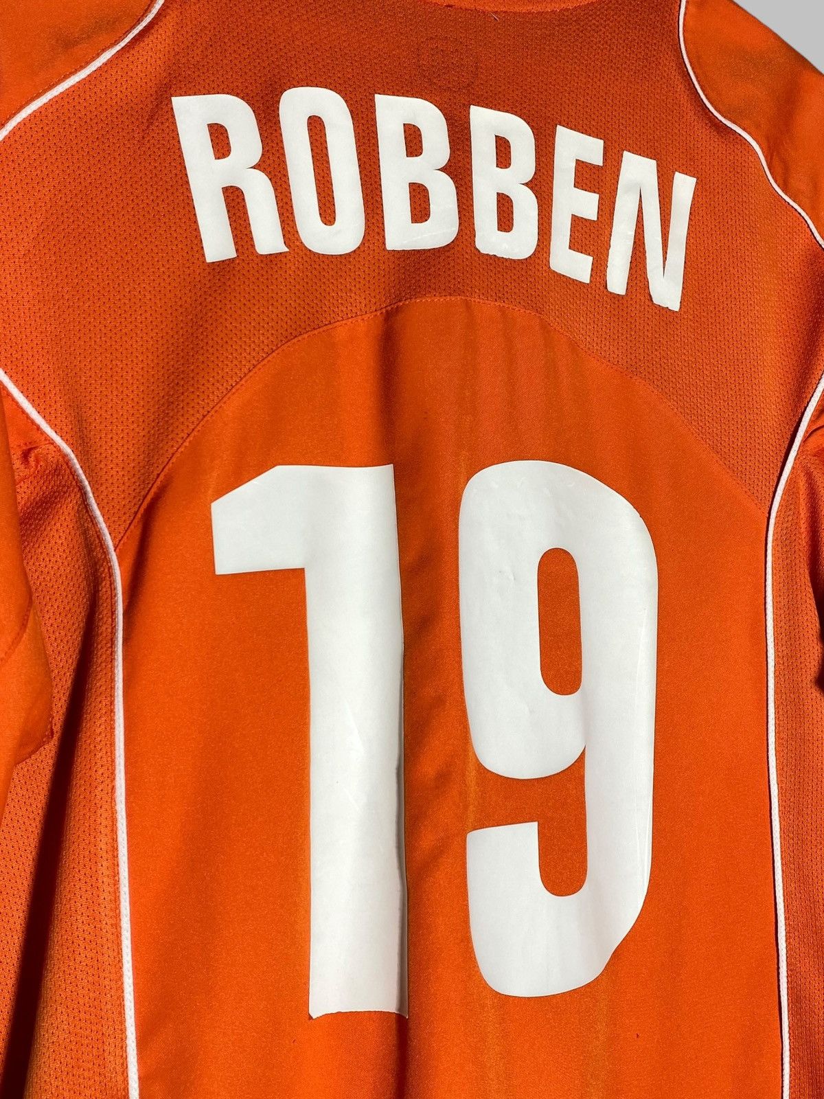 Nike × Vintage #19 Robben Netherlands 2006 Home Football Shirt Size US L / EU 52-54 / 3 - 3 Thumbnail