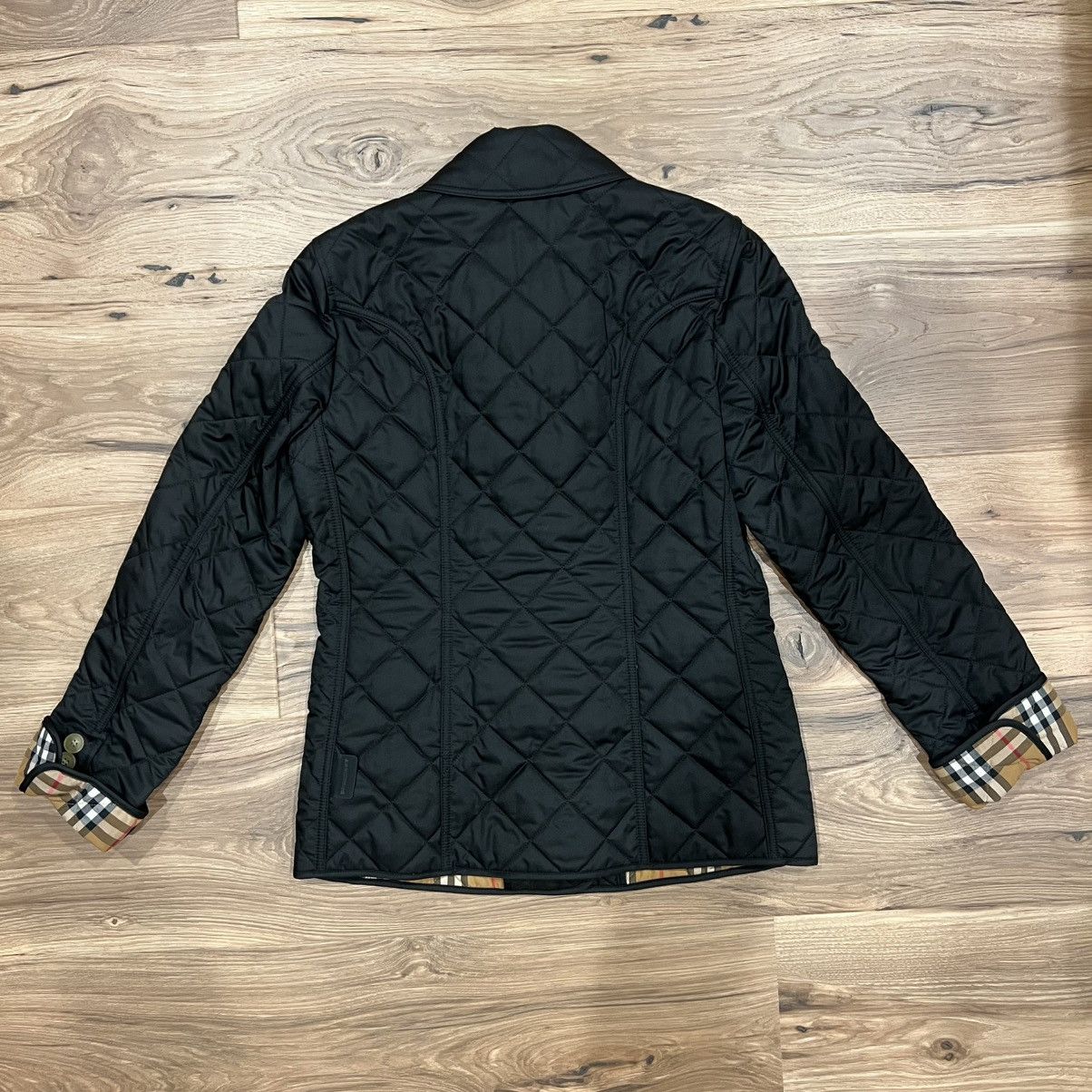 Burberry Burberry Womens Quilted Black Jacket Small with Garment Bag Size S / US 4 / IT 40 - 6 Thumbnail