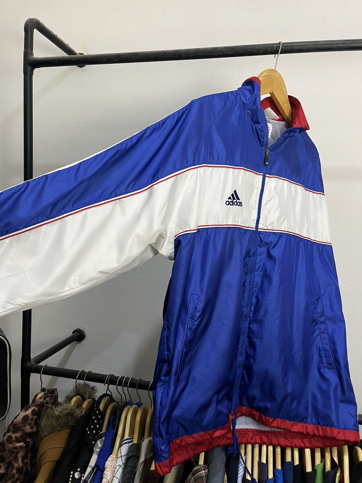 Adidas 2000s Adidas France Template Jacket Size US XL / EU 56 / 4 - 3 Thumbnail