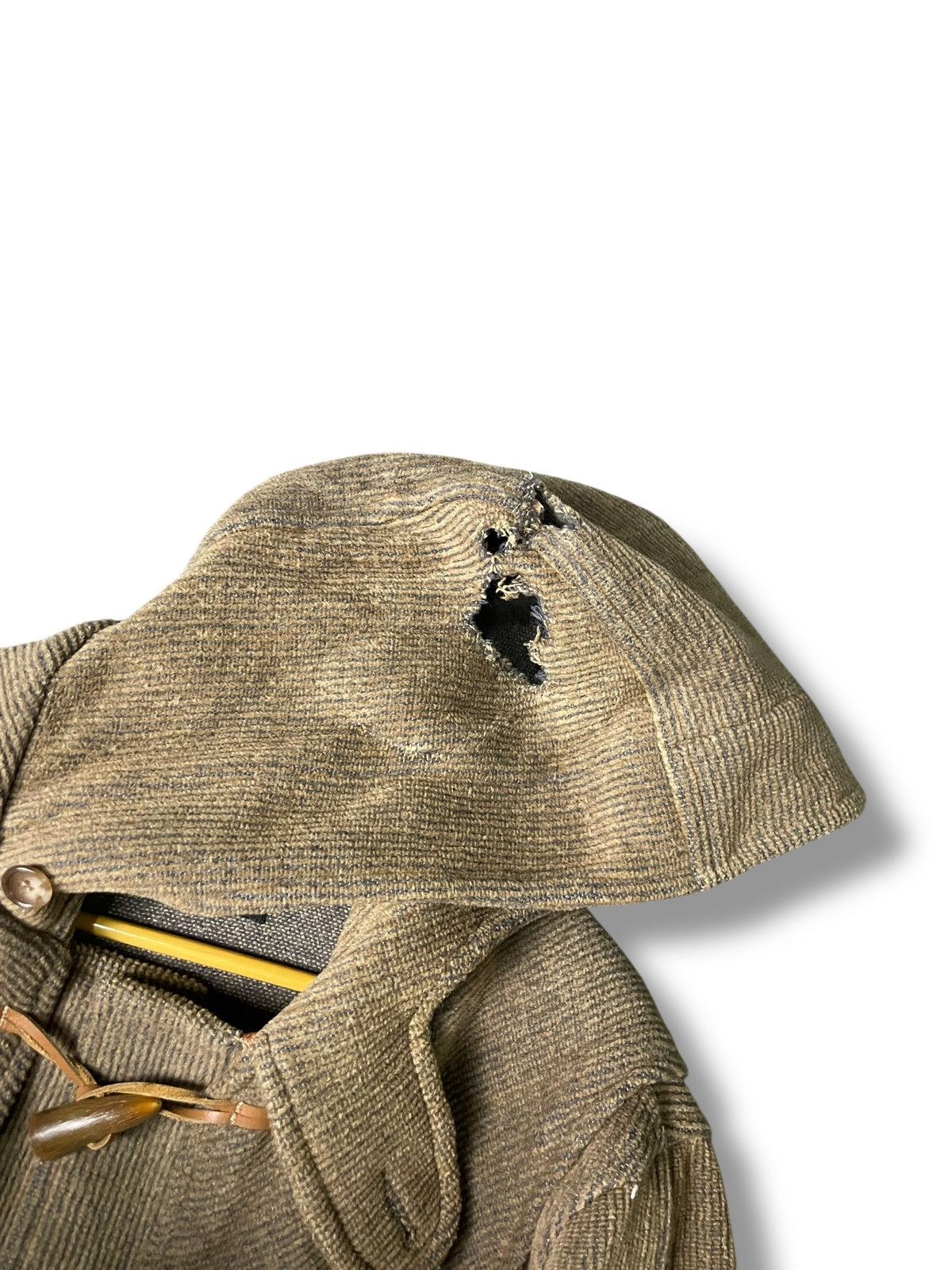 Japanese Brand × Vintage BAKER STREET Brand Long Hooded Duffle Coat (77) Size US L / EU 52-54 / 3 - 7 Thumbnail