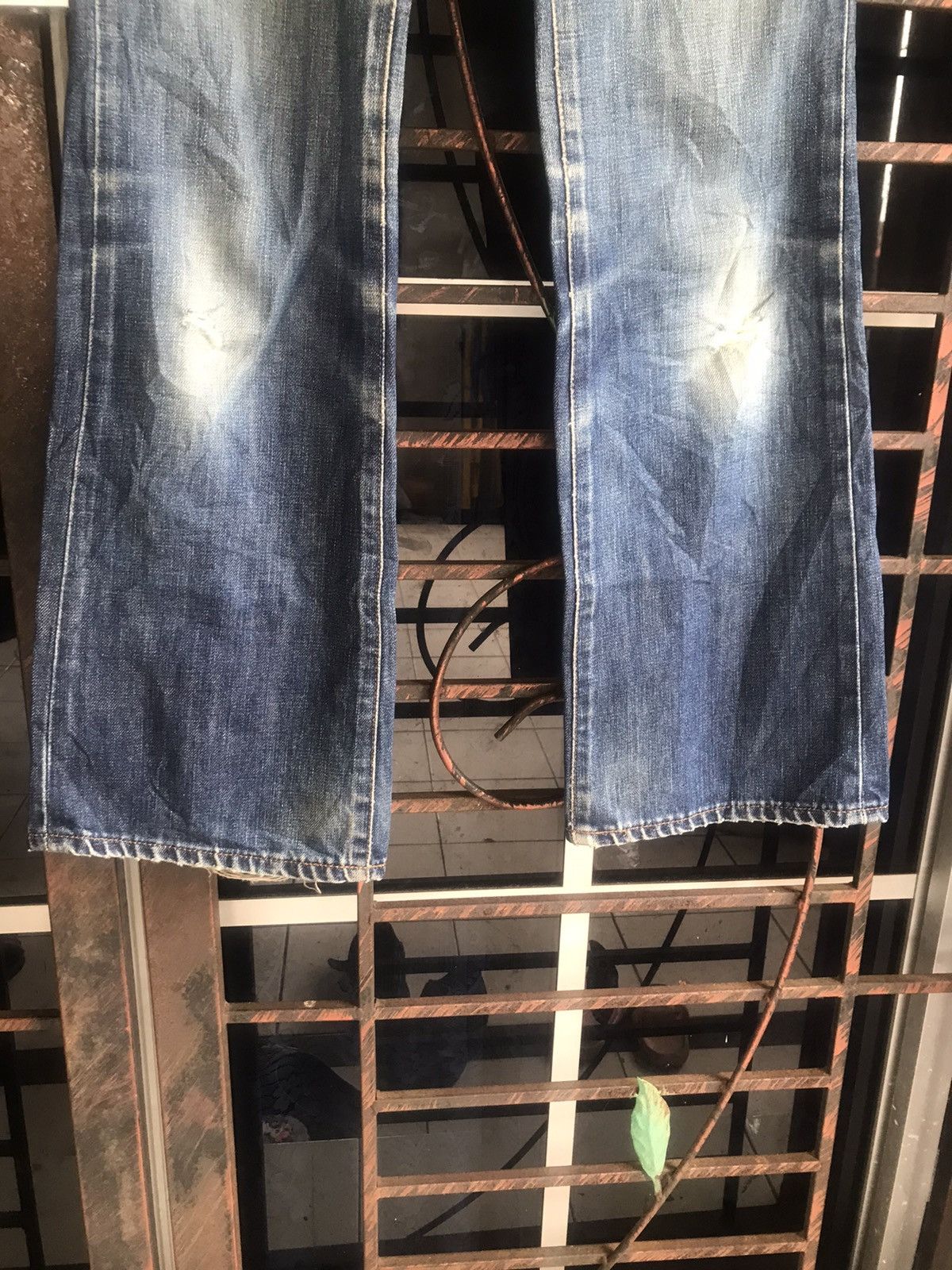 If Six Was Nine Edwin Miss 503 Flared Distressed Size US 28 / EU 44 - 3 Thumbnail