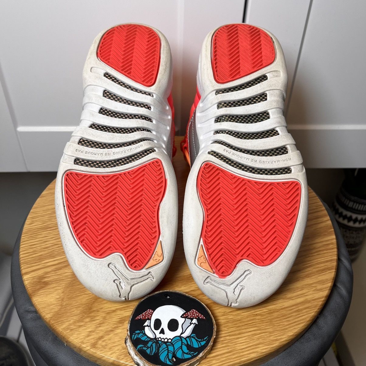 Jordan Brand Women’s Air Jordan 12 Retro GS 'Sunrise - Preloved 7W Size US 7 / EU 40 - 9 Thumbnail